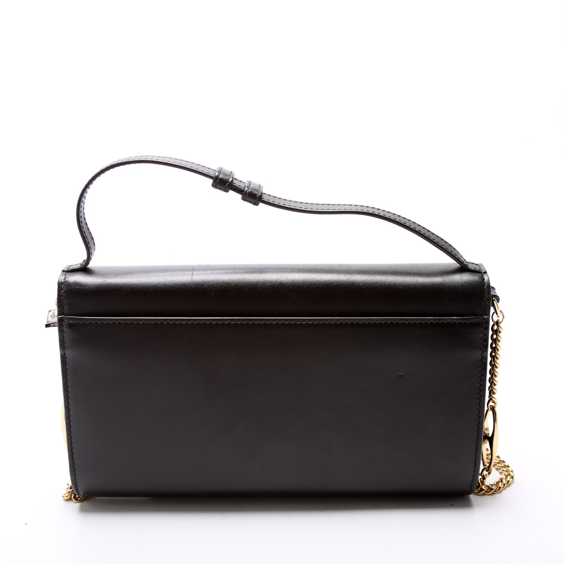Gucci Zumi Calfskin Shoulder Bag Black Mini