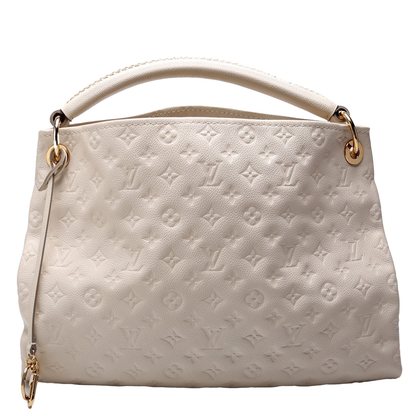 Louis Vuitton Artsy MM Empreinte White Handbag Empreinte White