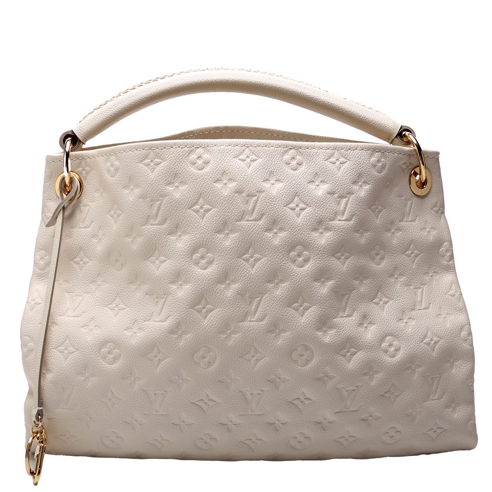 Louis Vuitton Artsy MM Empreinte White Handbag Empreinte White