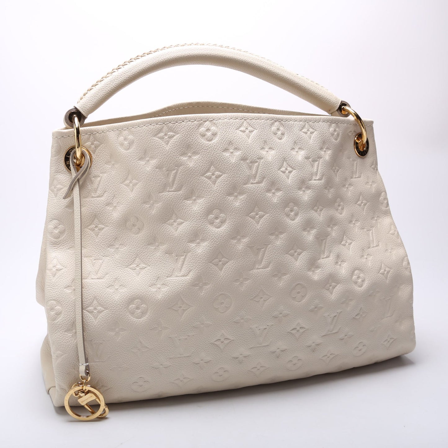 Louis Vuitton Artsy MM Empreinte White Handbag Empreinte White