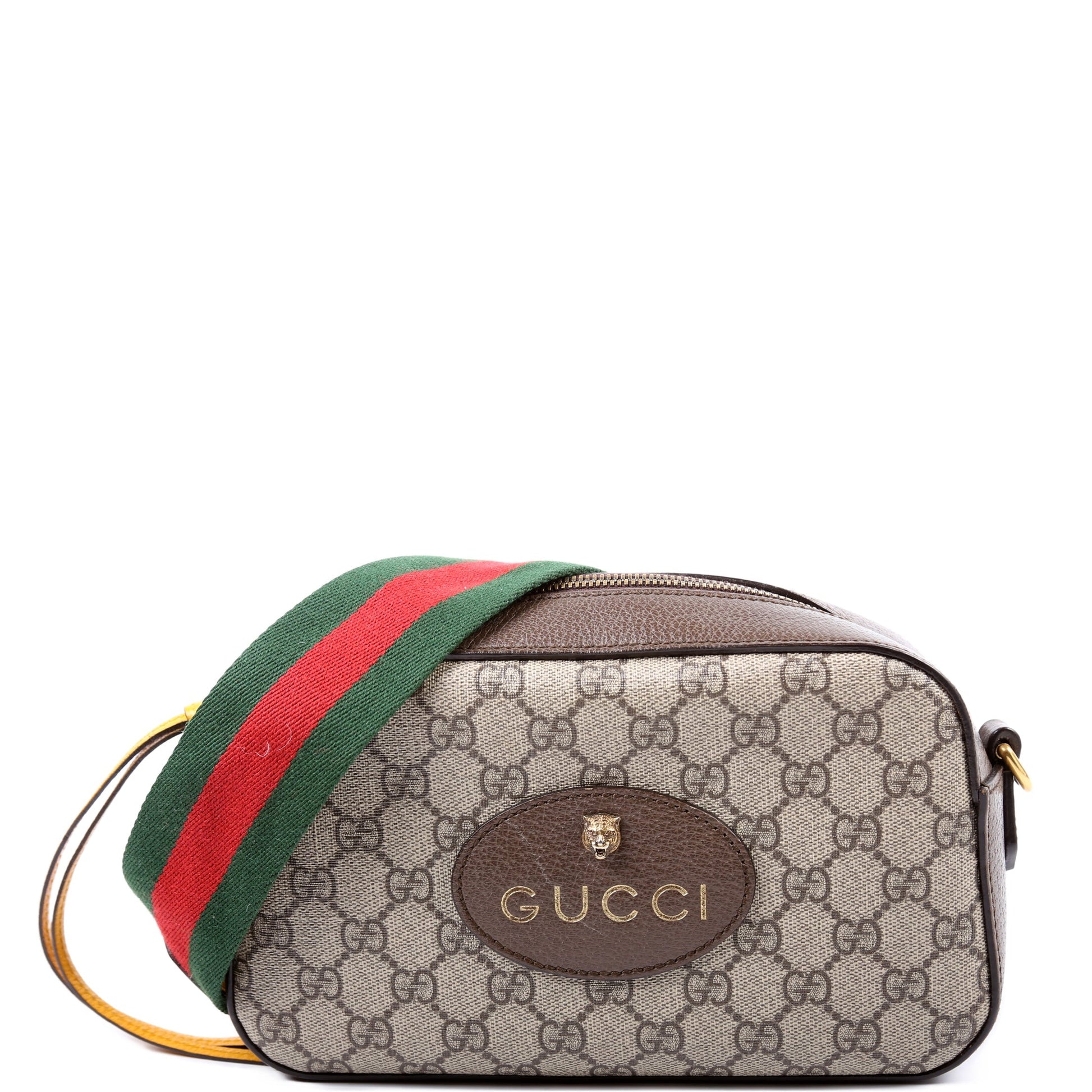 Gucci GG Supreme Messenger Brown Travel Bag Brown 3