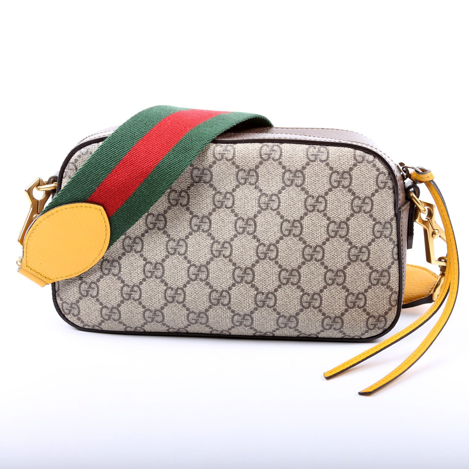Gucci GG Supreme Messenger Brown Travel Bag Brown 1