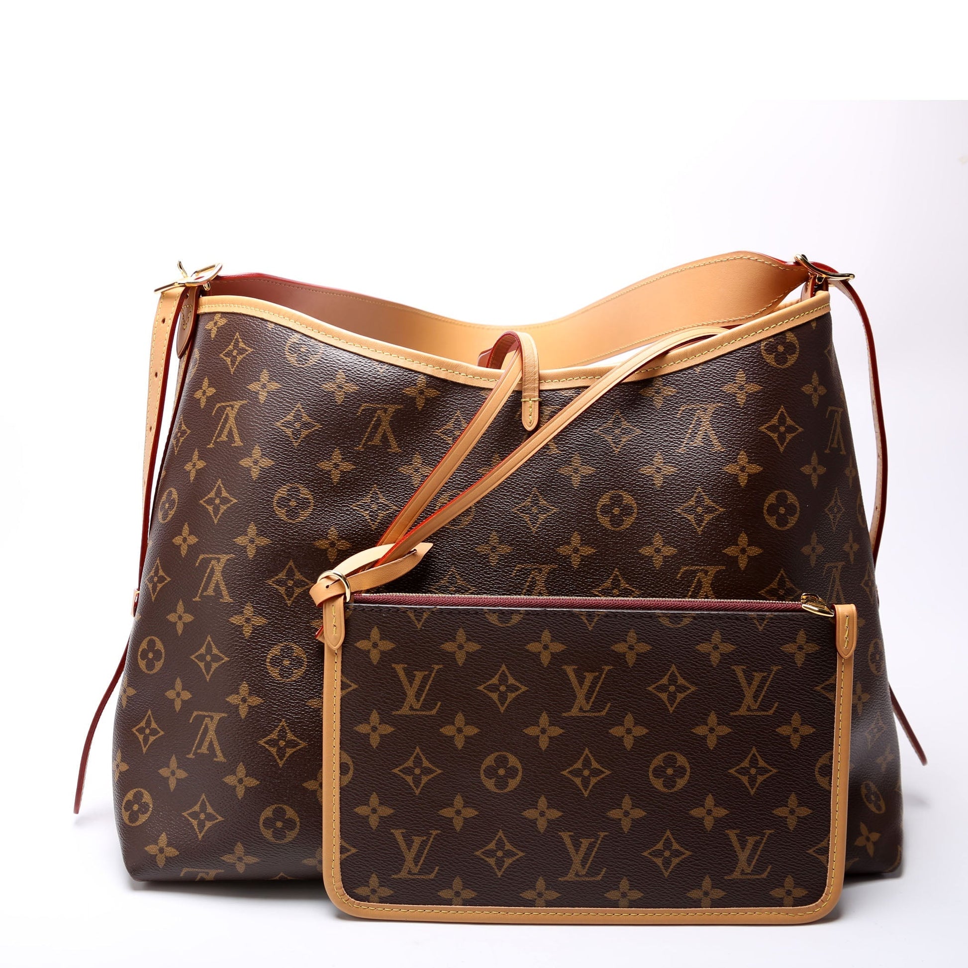 Louis Vuitton Carryall MM NM Monogram Handbag Monogram 3