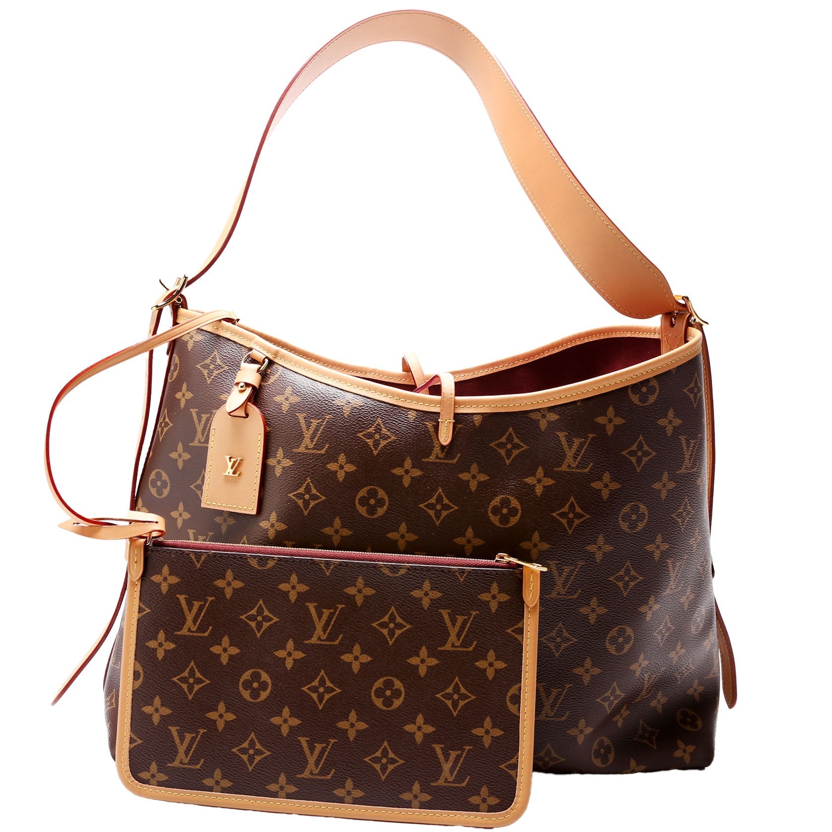 Louis Vuitton Carryall MM NM Monogram Handbag Monogram 3