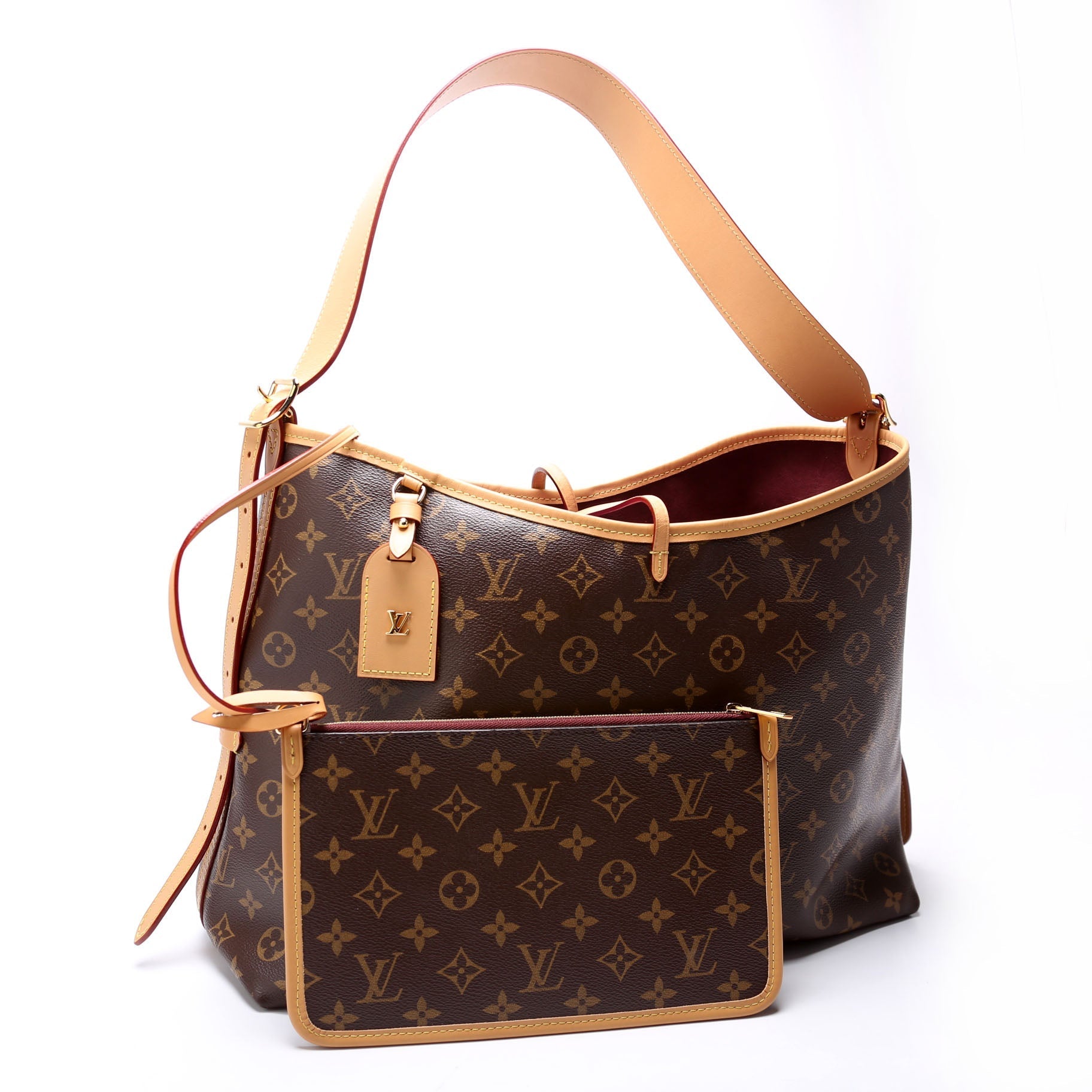 Louis Vuitton Carryall MM NM Monogram Handbag Monogram 3