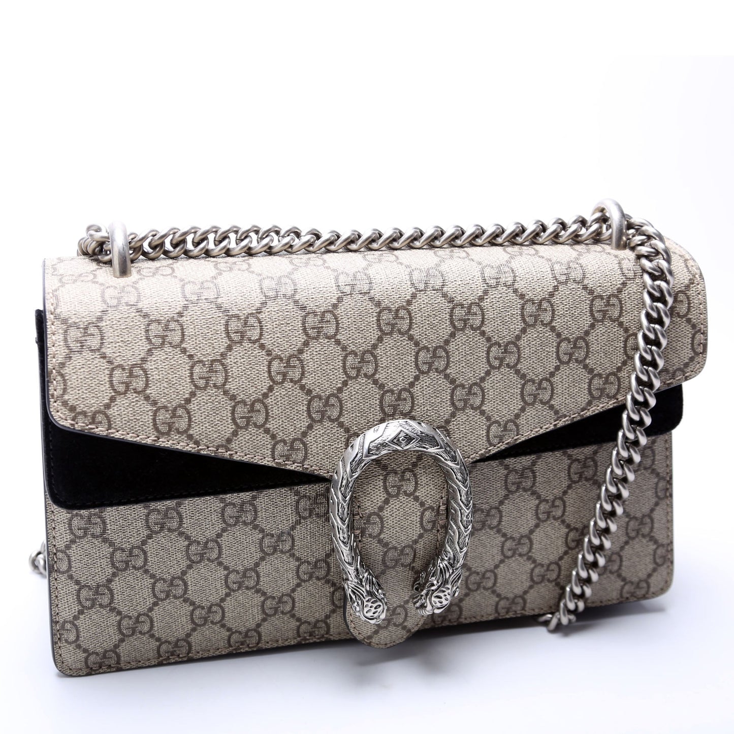 Gucci Dionysus GG Black Small Shoulder Bag Black 1