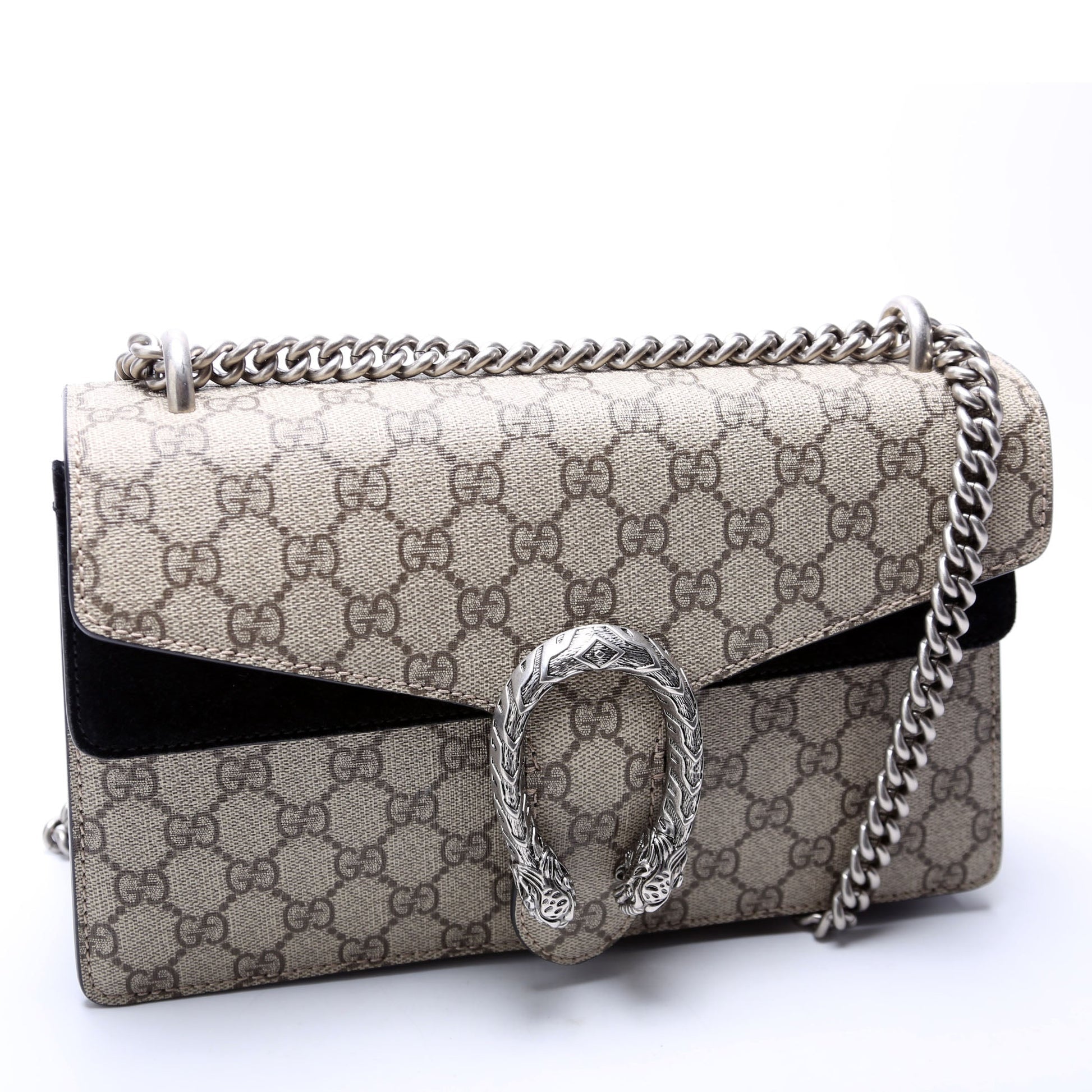 Gucci Dionysus GG Black Small Shoulder Bag Black 1