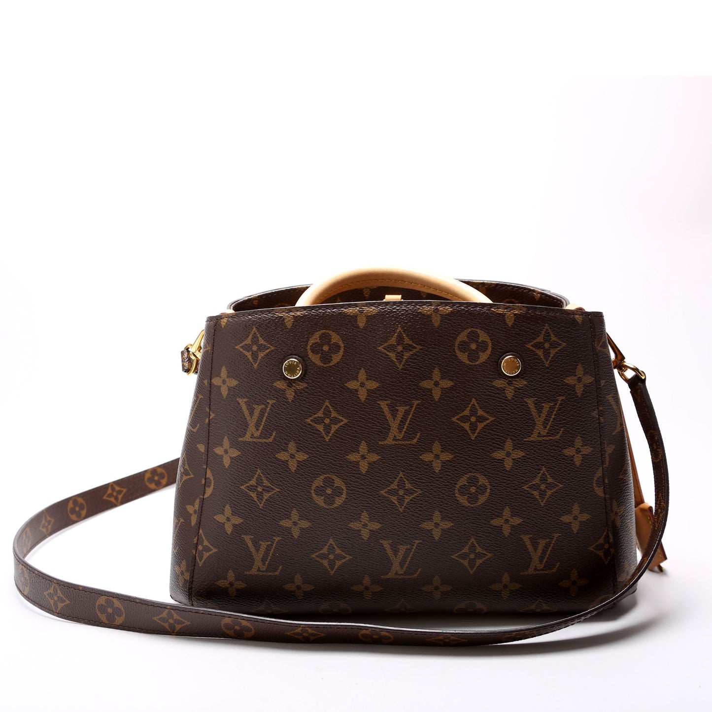 Louis Vuitton Montaigne BB Monogram Handbag Monogram 16