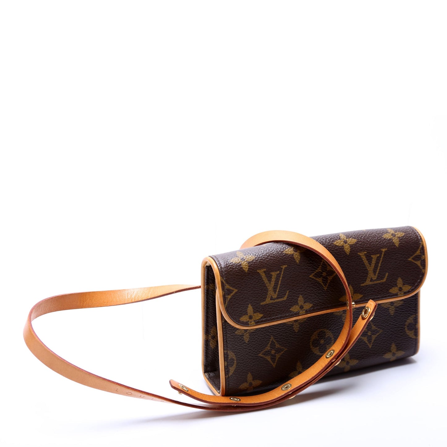 Louis Vuitton Pochette Florentine Monogram Clutch Bag Monogram 26