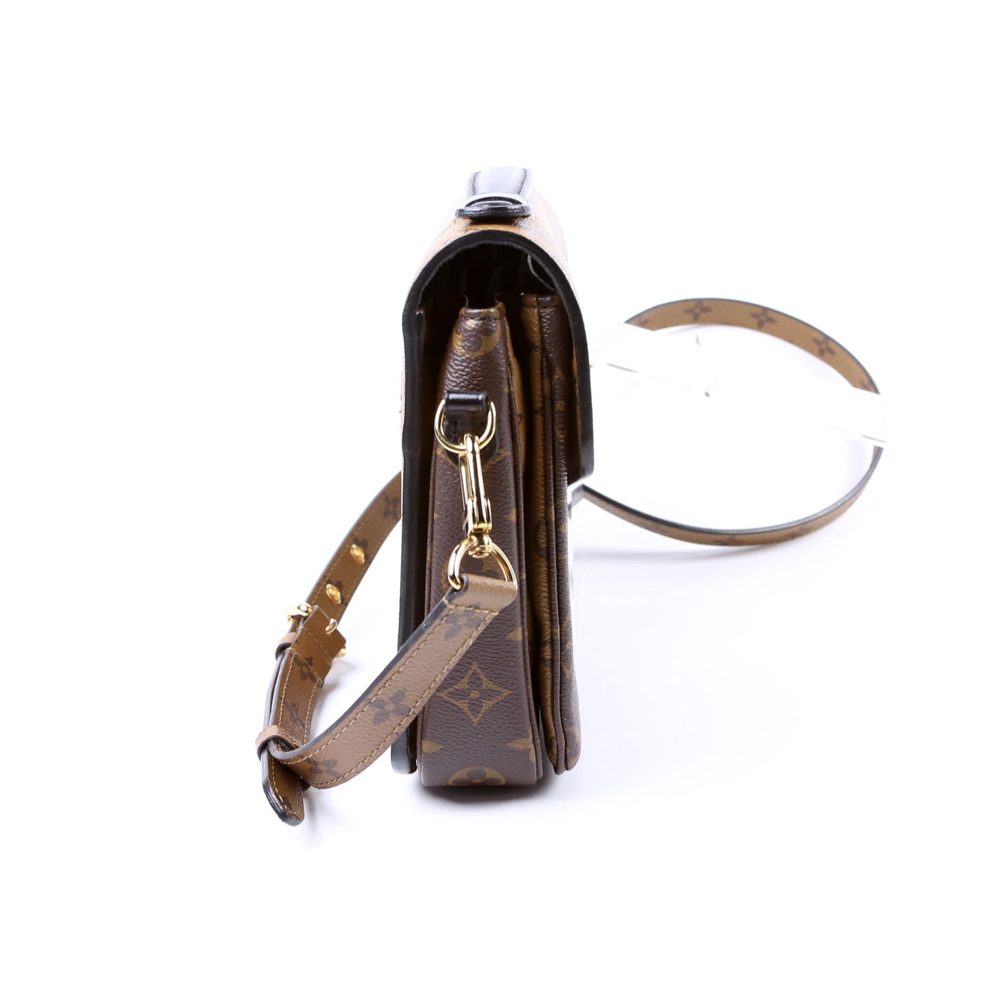 Louis Vuitton Pochette Metis Reverse Monogram Clutch Bag Monogram 20