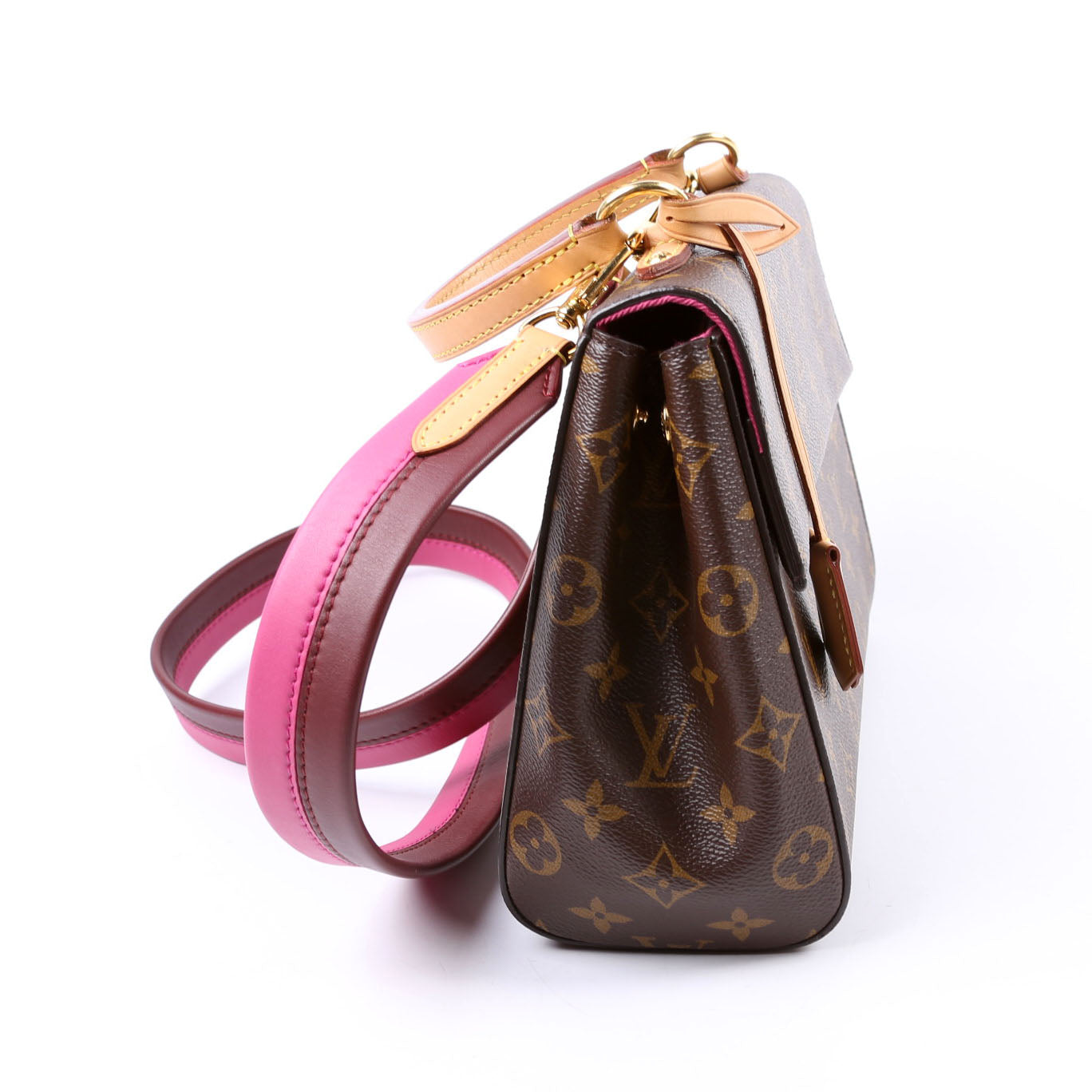 Louis Vuitton Cluny BB Monogram Pink Handbag