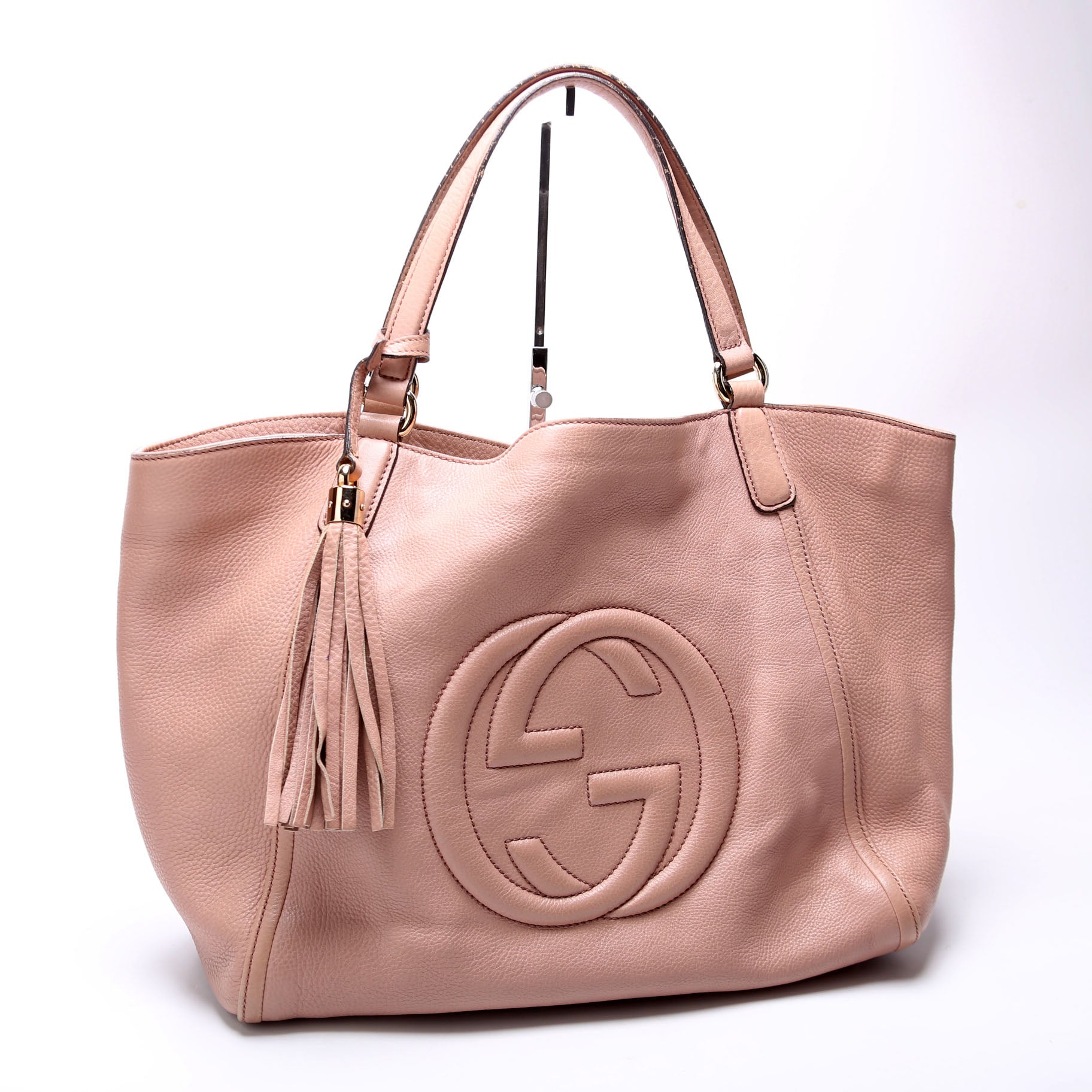Gucci Soho Hobo Bag Leather Medium Travel Bag