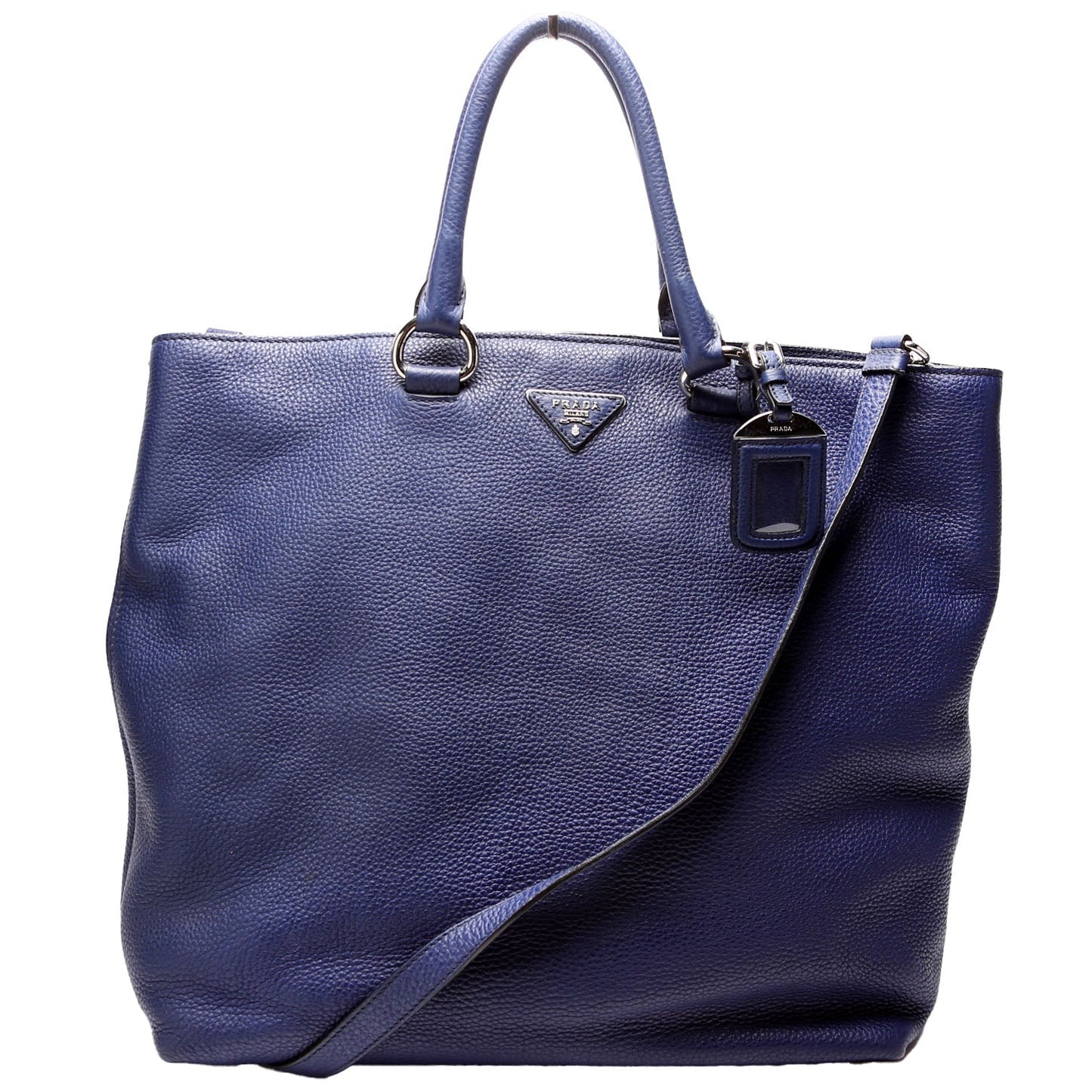 Prada Soft Calf Shopping Tote Bag Large