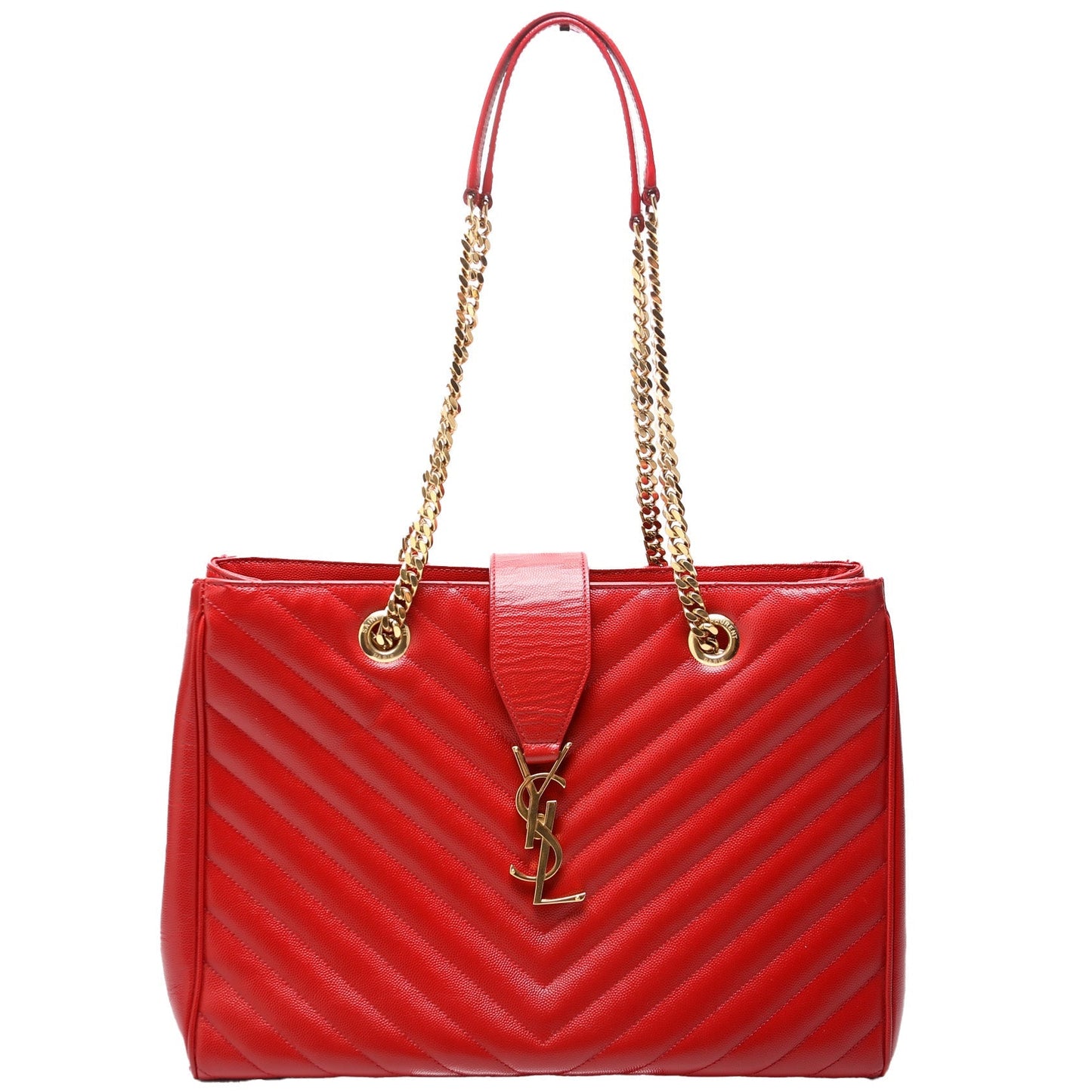 YSL Saint Laurent Saint Laurent Grain De Poudre Shopping Bag Travel Bag