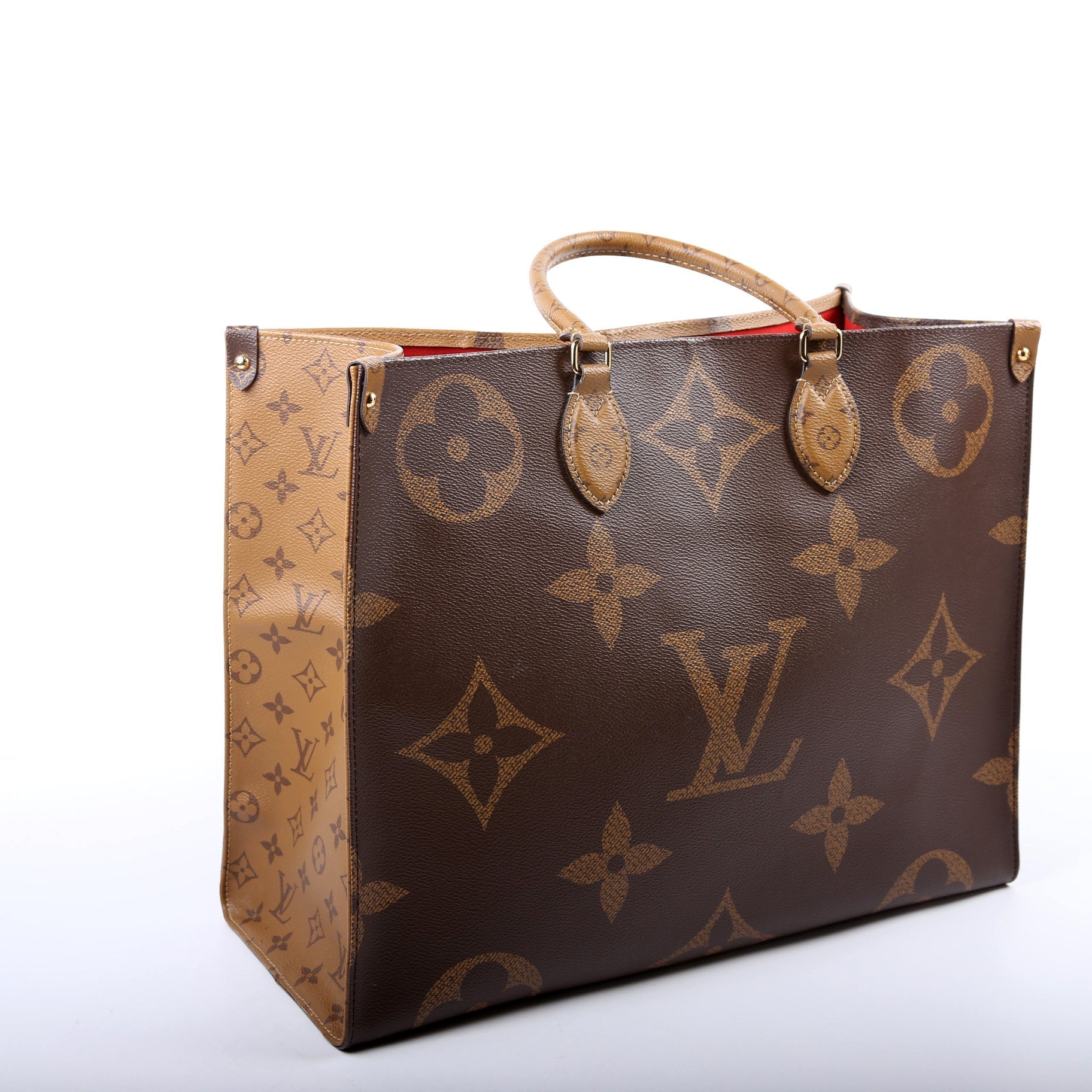 Louis Vuitton ONTHEGO GM Reverse Monogram Handbag Monogram 21
