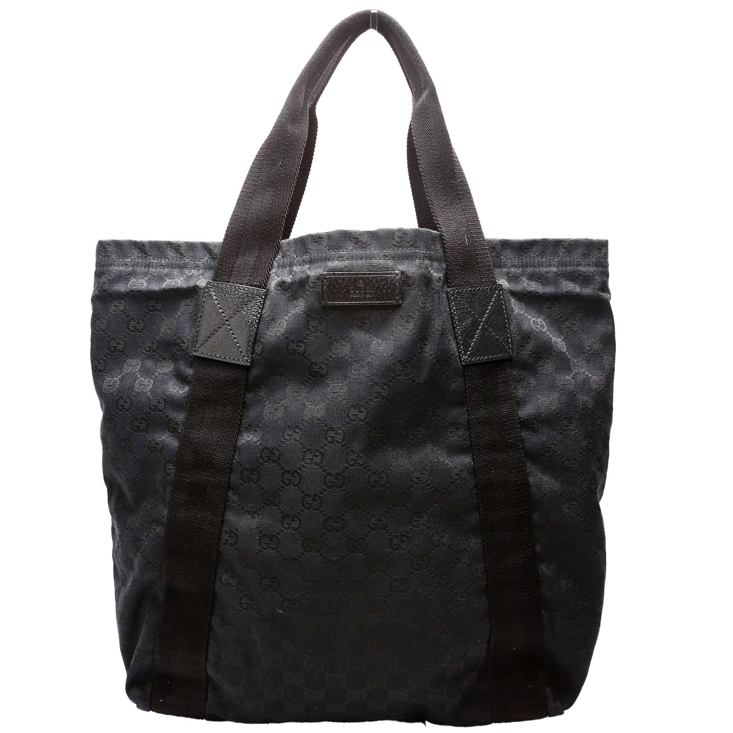 Gucci GG Canvas Black Tote Bag Tote Black