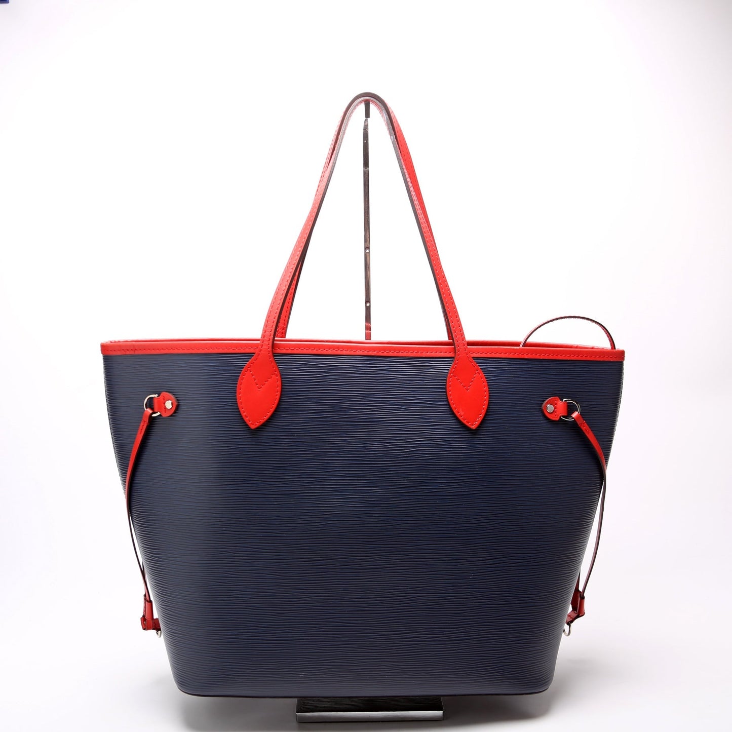 Louis Vuitton Neverfull MM Epi Blue Red Wallet Case