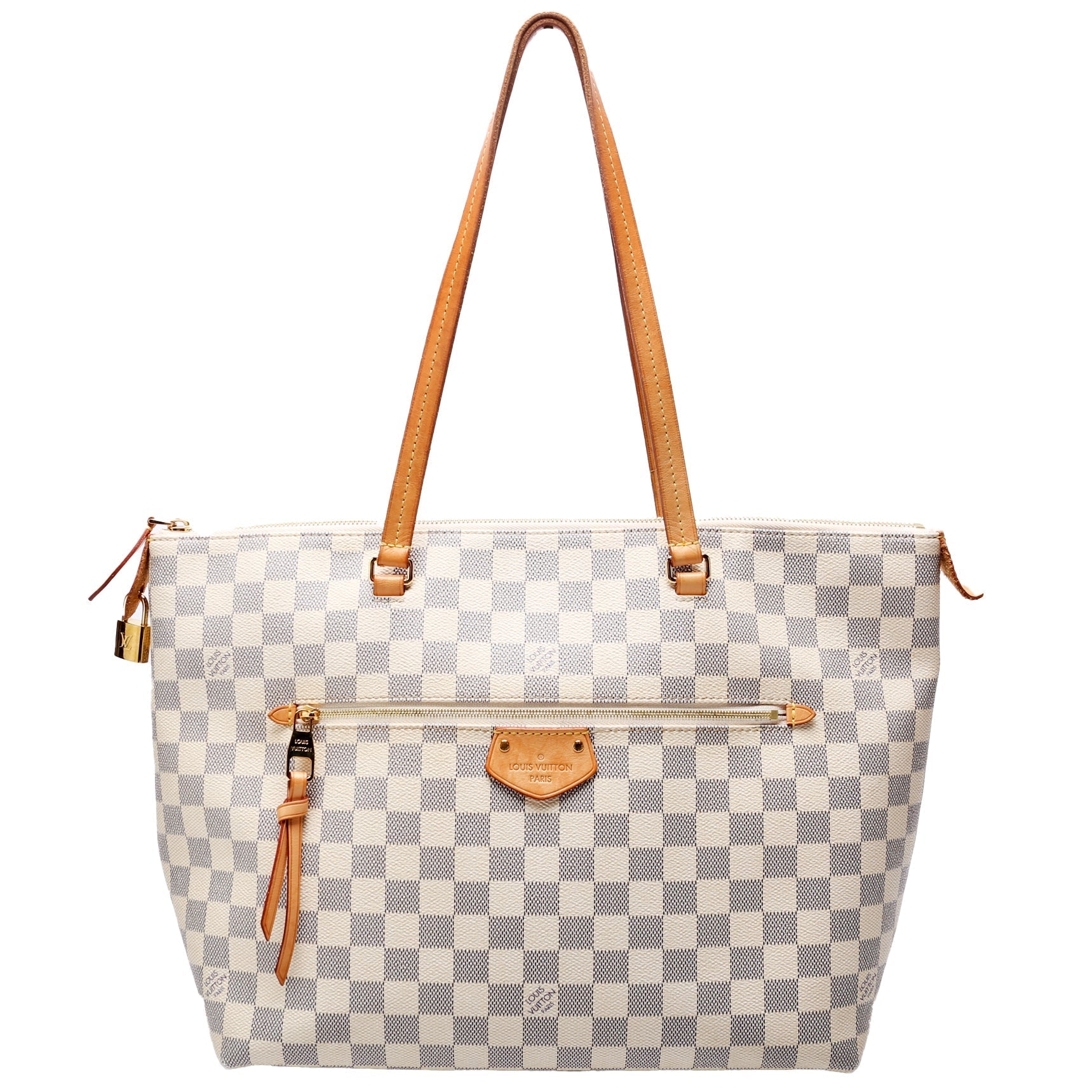 Louis Vuitton Iena PM Azur Damier Handbag Azur 5