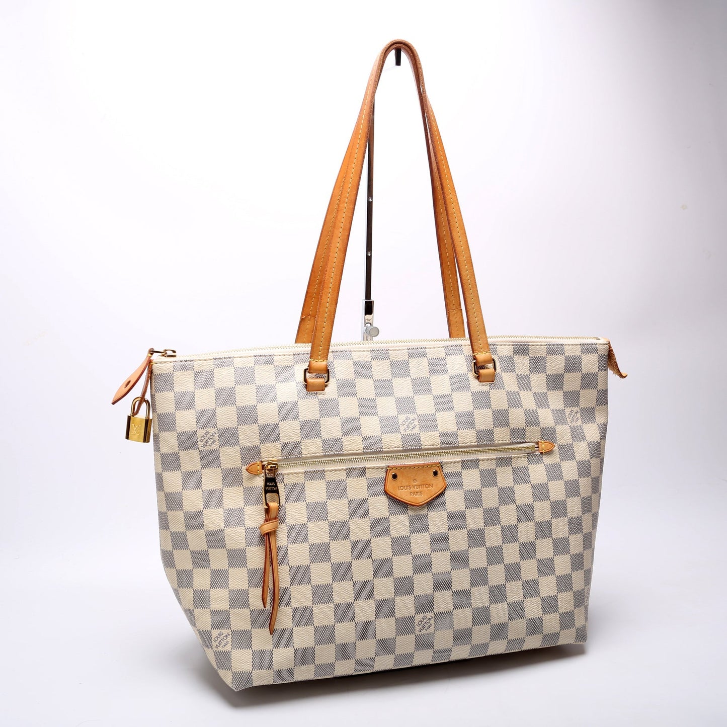 Louis Vuitton Iena PM Azur Damier Handbag Azur 5