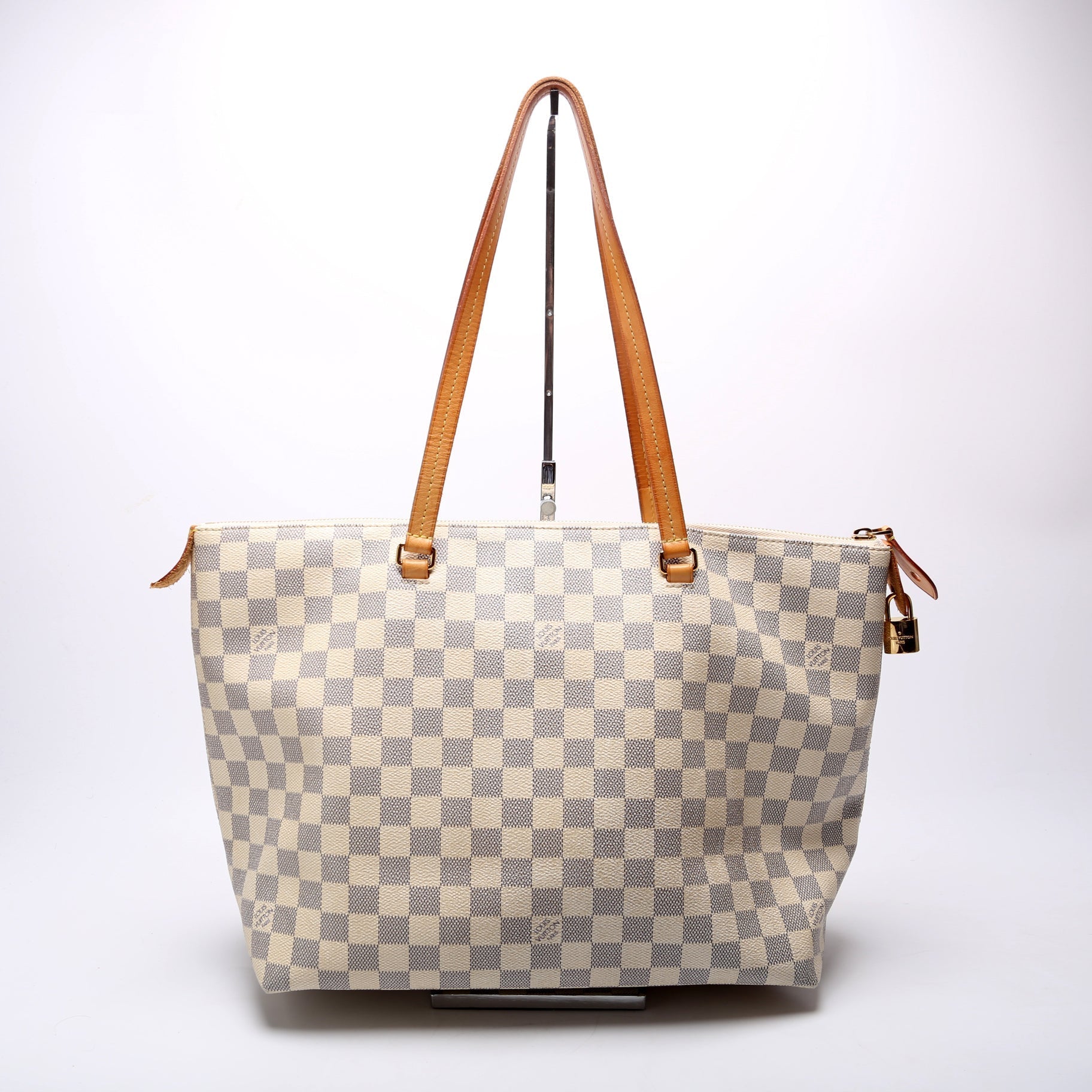 Louis Vuitton Iena PM Azur Damier Handbag Azur 5