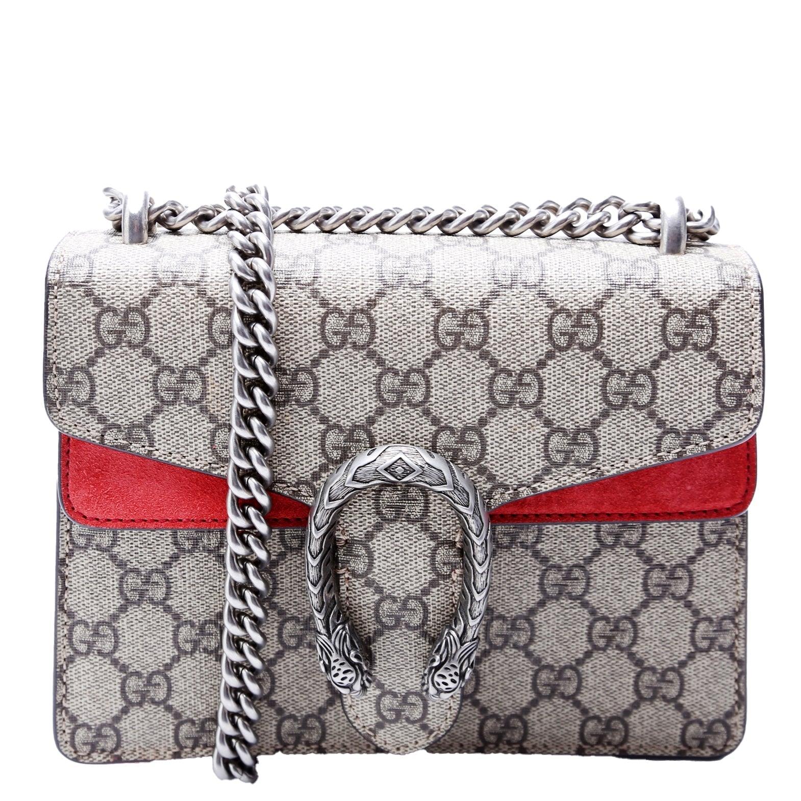 Gucci Dionysus GG Red Mini Shoulder Bag