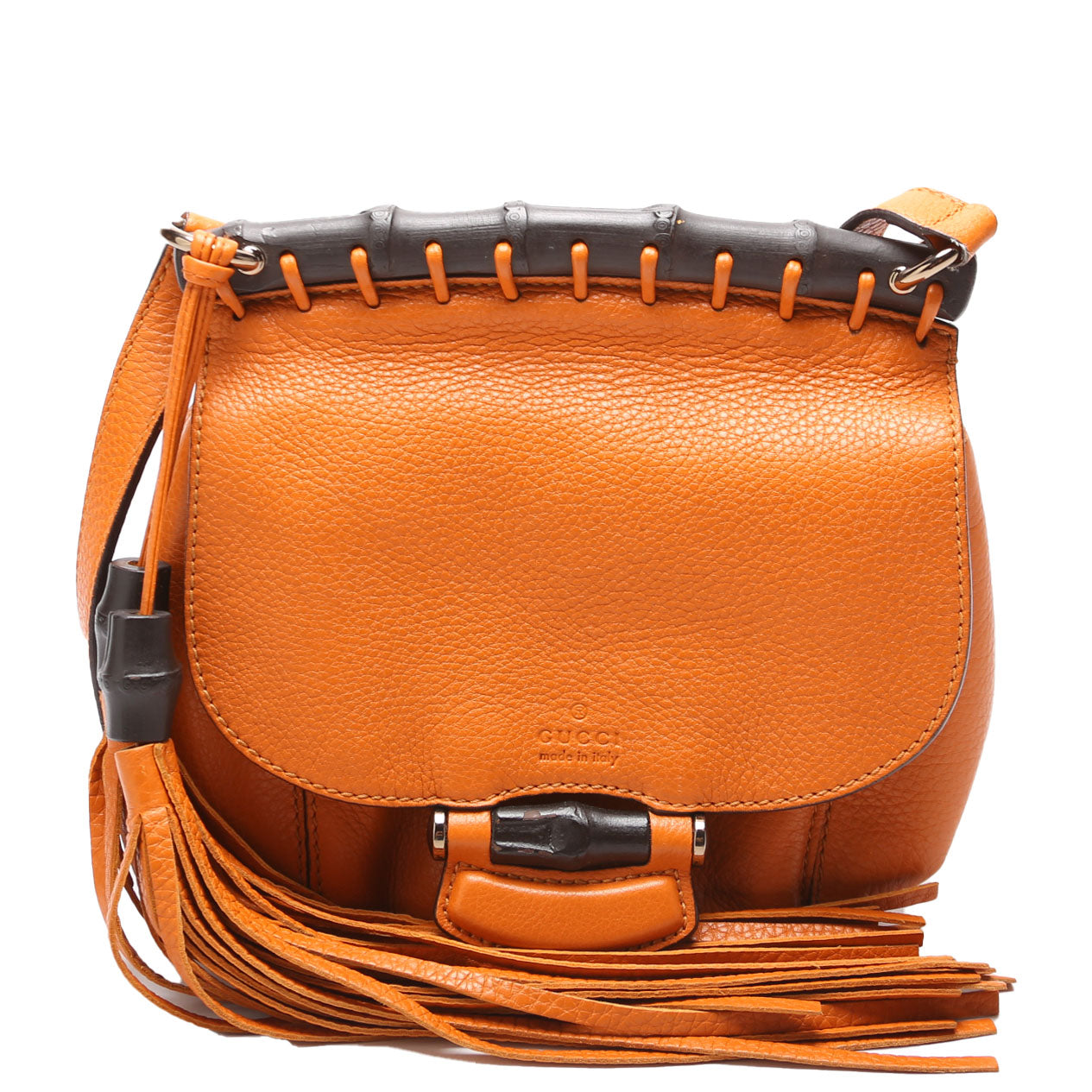 Gucci Bamboo Nouveau Calfskin Small Shoulder Bag Bag Small
