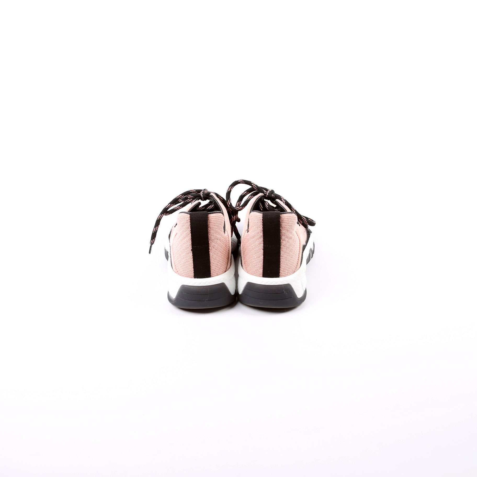 Chanel CC Suede/Fabric Trainers Size 39.5 Pink