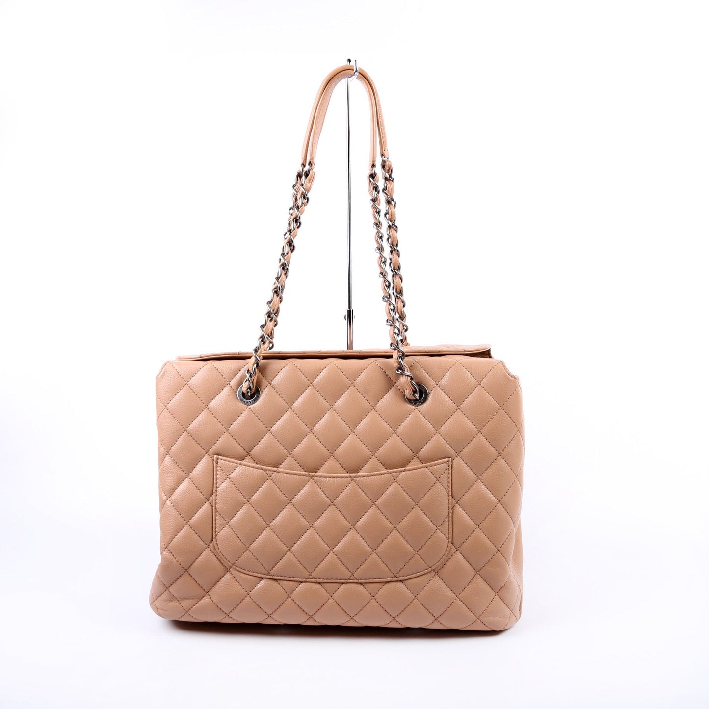 Chanel City Shopping Tote Large Caviar 21M Tan