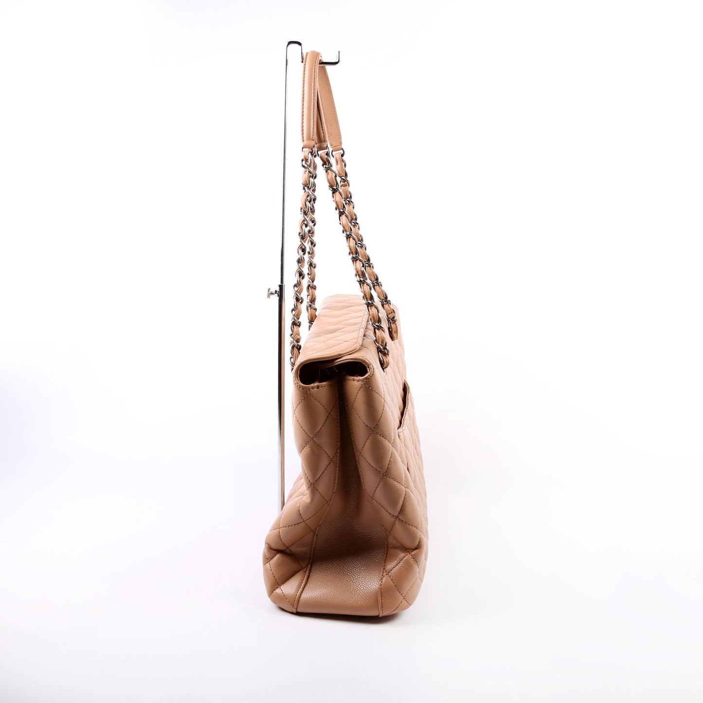 Chanel City Shopping Tote Large Caviar 21M Tan