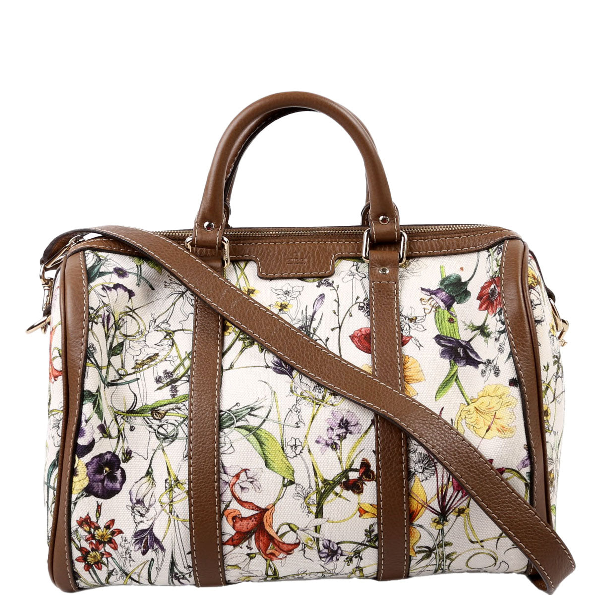 Gucci Boston Flora Travel Bag