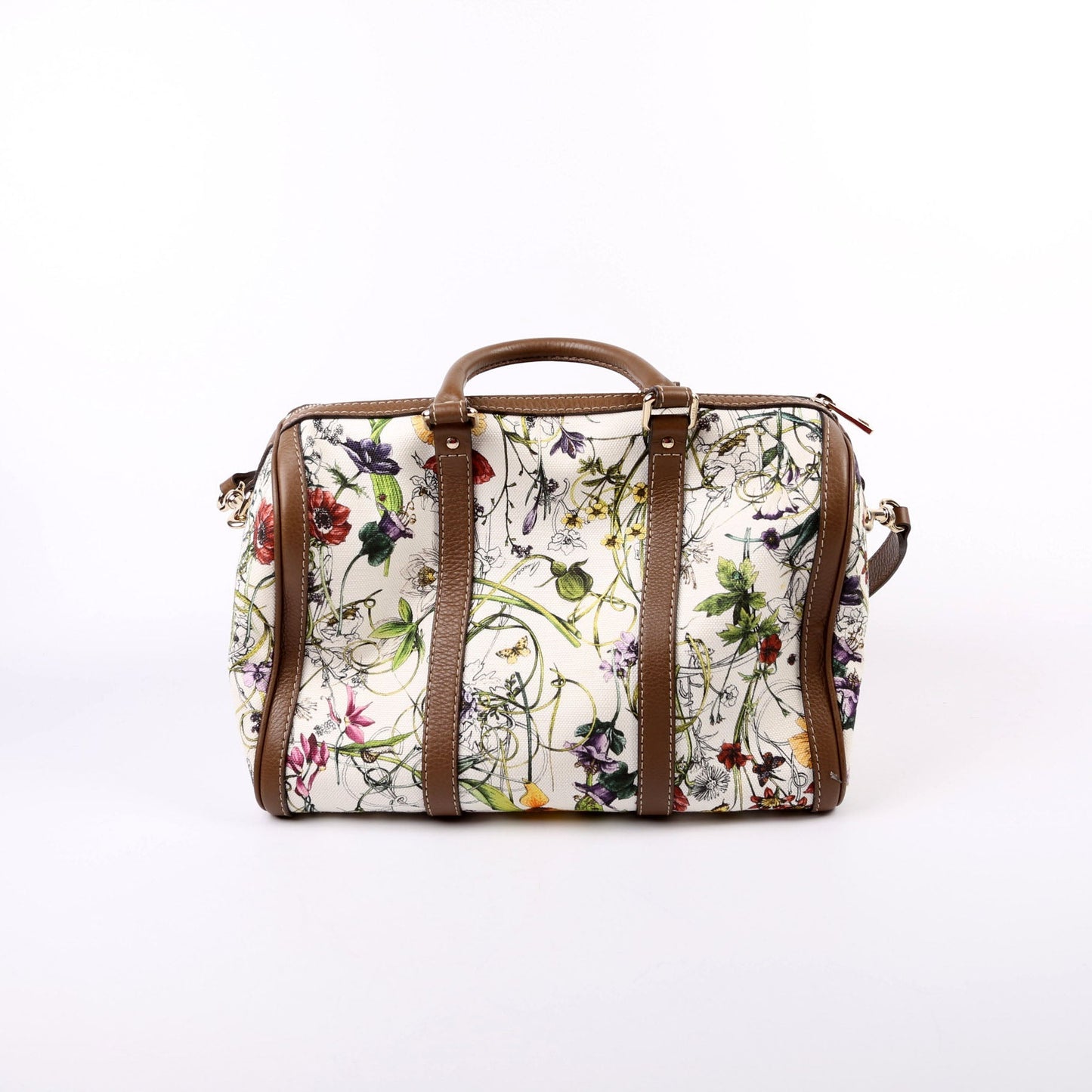 Gucci Boston Flora Travel Bag
