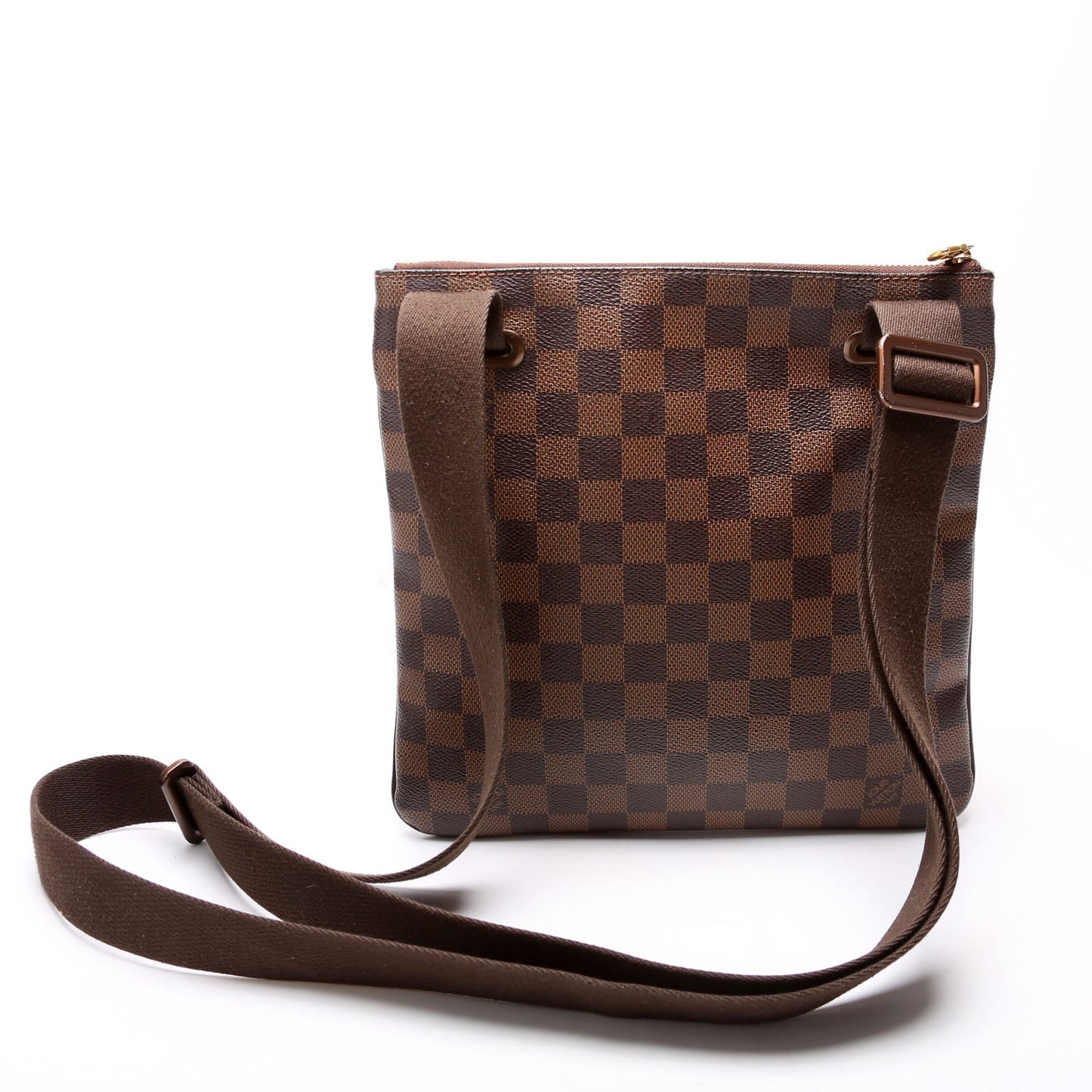 Louis Vuitton Pochette Brooklyn Ebene Clutch Bag