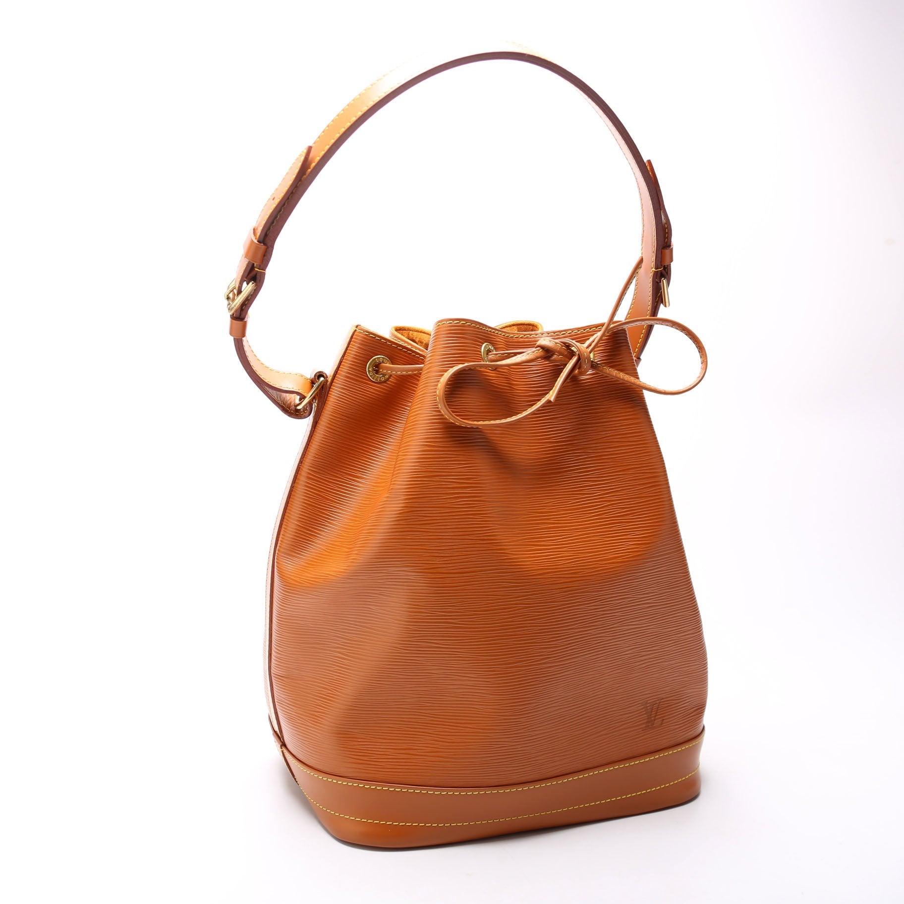 Louis Vuitton Noe Tan Epi Handbag Epi Tan