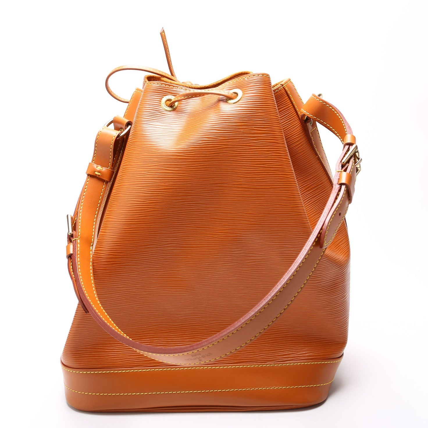 Louis Vuitton Noe Tan Epi Handbag Epi Tan