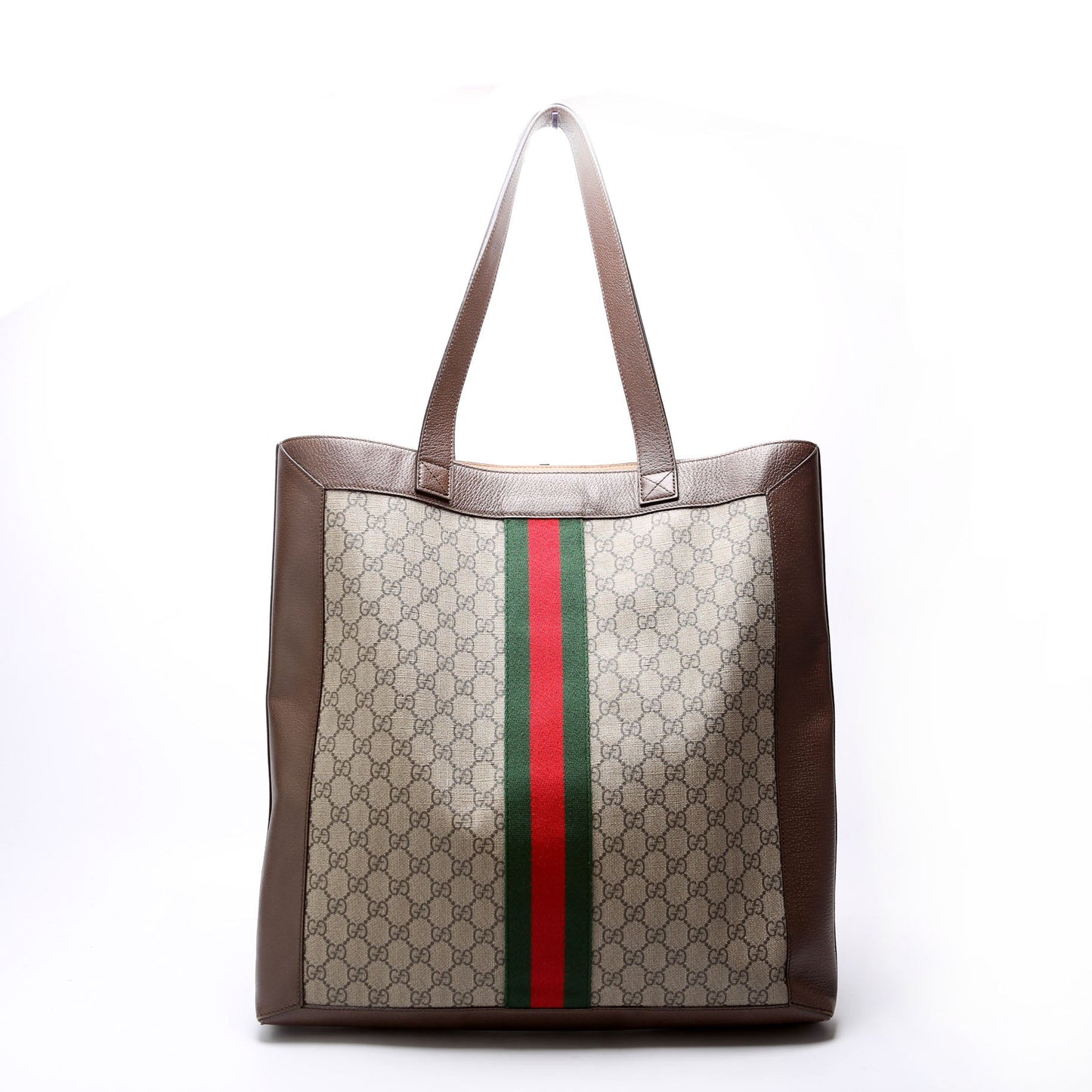 Gucci Ophidia Soft GG Supreme Brown Large Tote Bag
