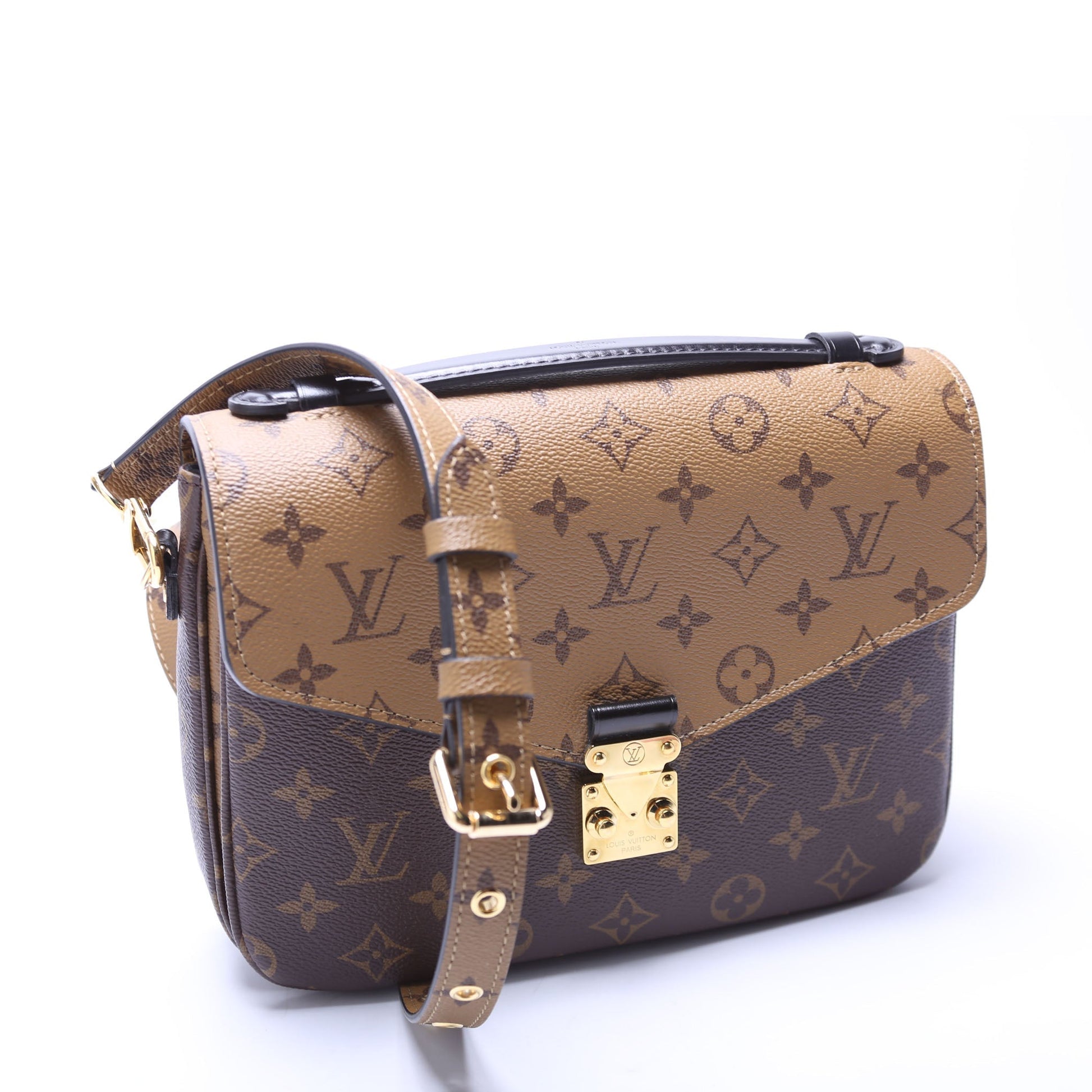 Louis Vuitton Pochette Metis Reverse Monogram Clutch Bag Monogram 22