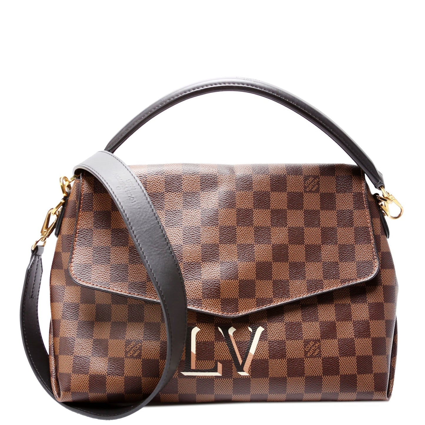 Louis Vuitton Beaubourg MM Ebene Damier Handbag