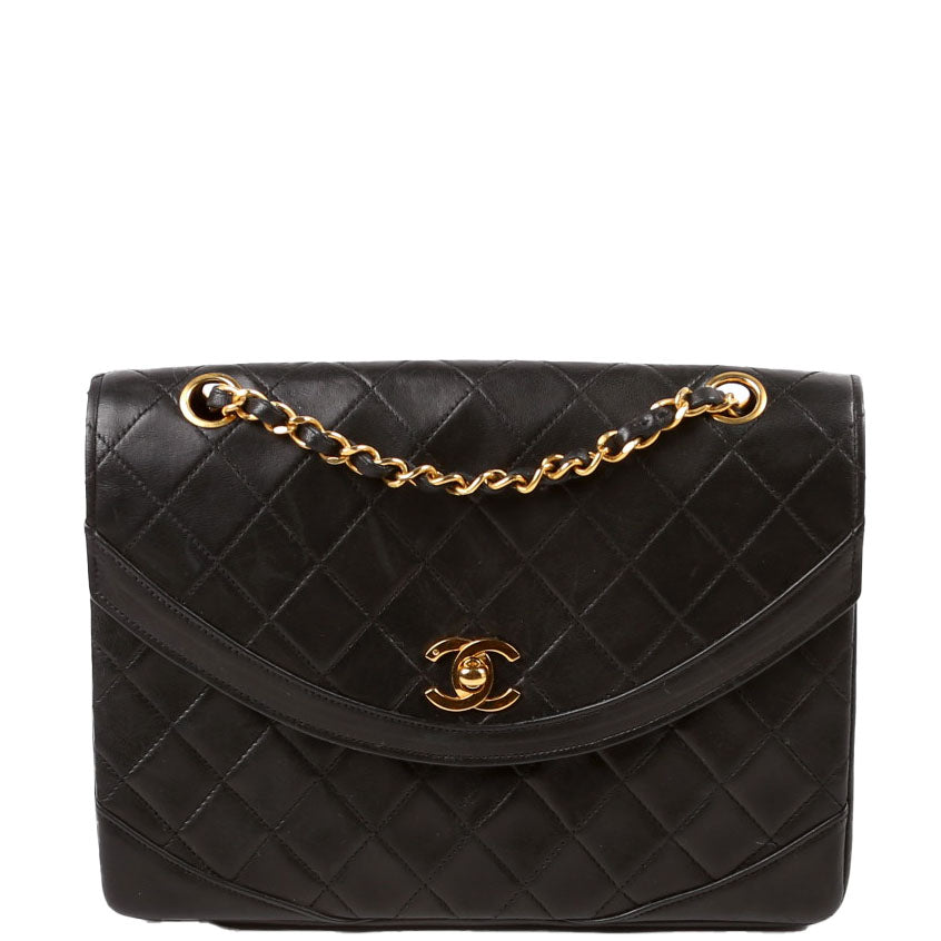 Chanel CC Flap Quilted Lambskin 0M Shoulder Bag