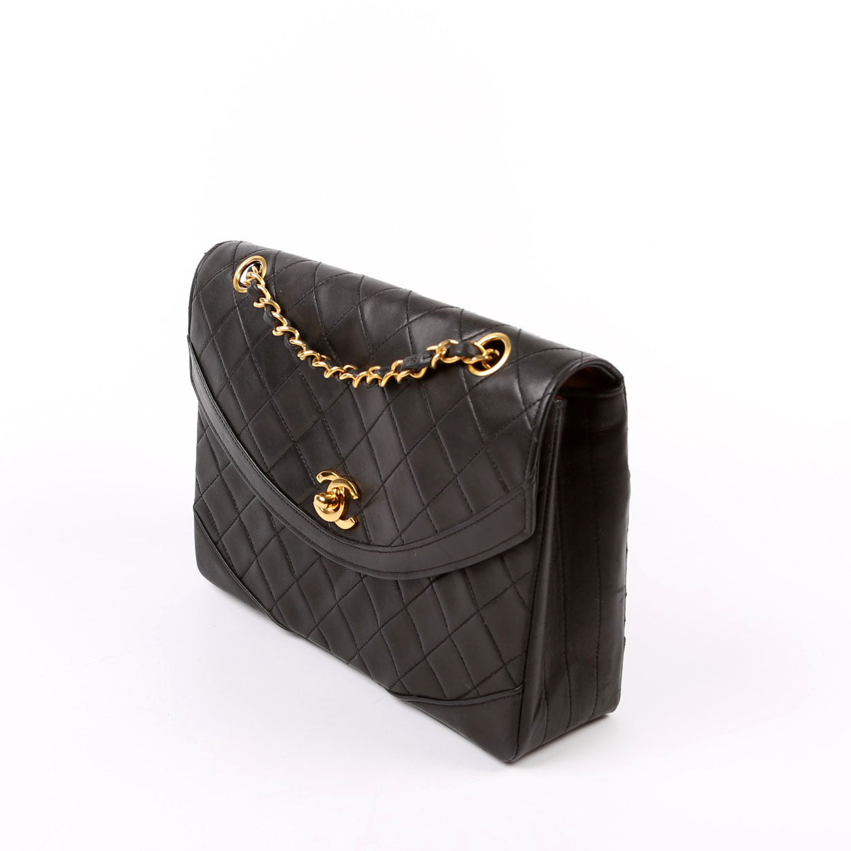 Chanel CC Flap Quilted Lambskin 0M Shoulder Bag