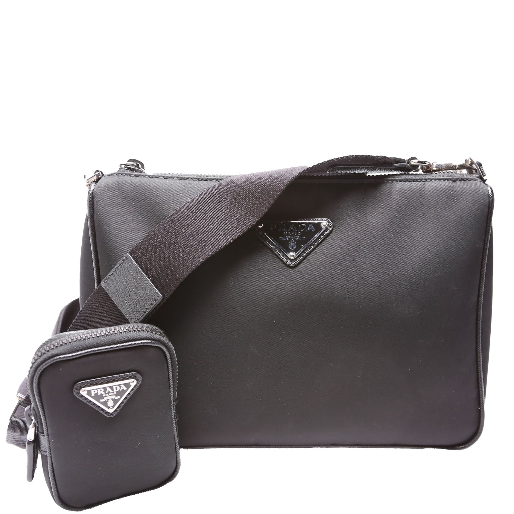 Prada Re Saffiano Shoulder Bag Nylon