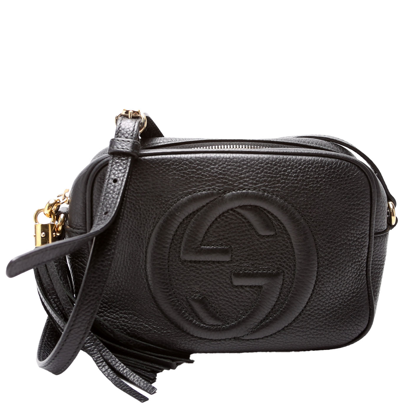 Gucci Soho Disco Black Crossbody Bag Black 2