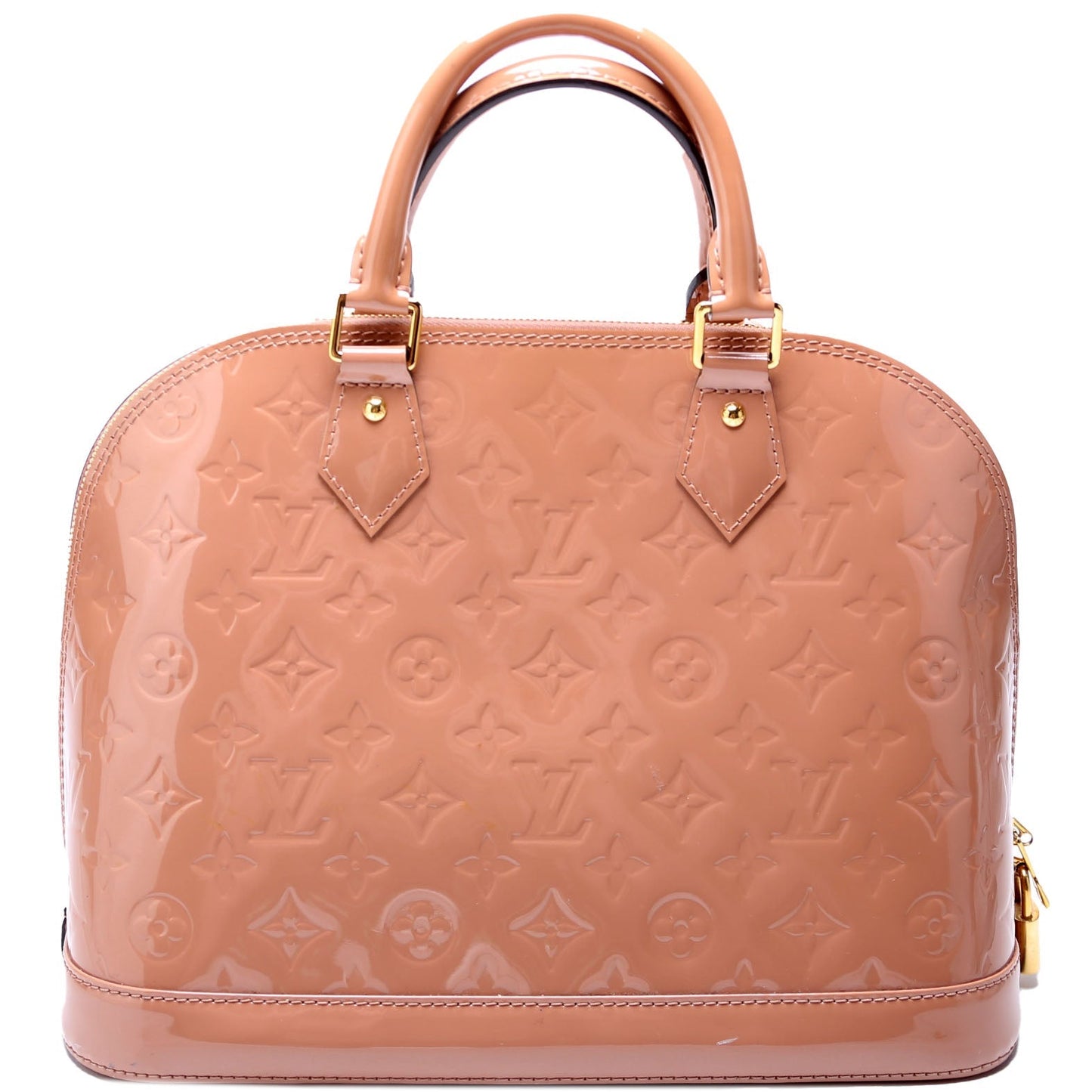 Louis Vuitton Alma PM Nude Vernis Handbag