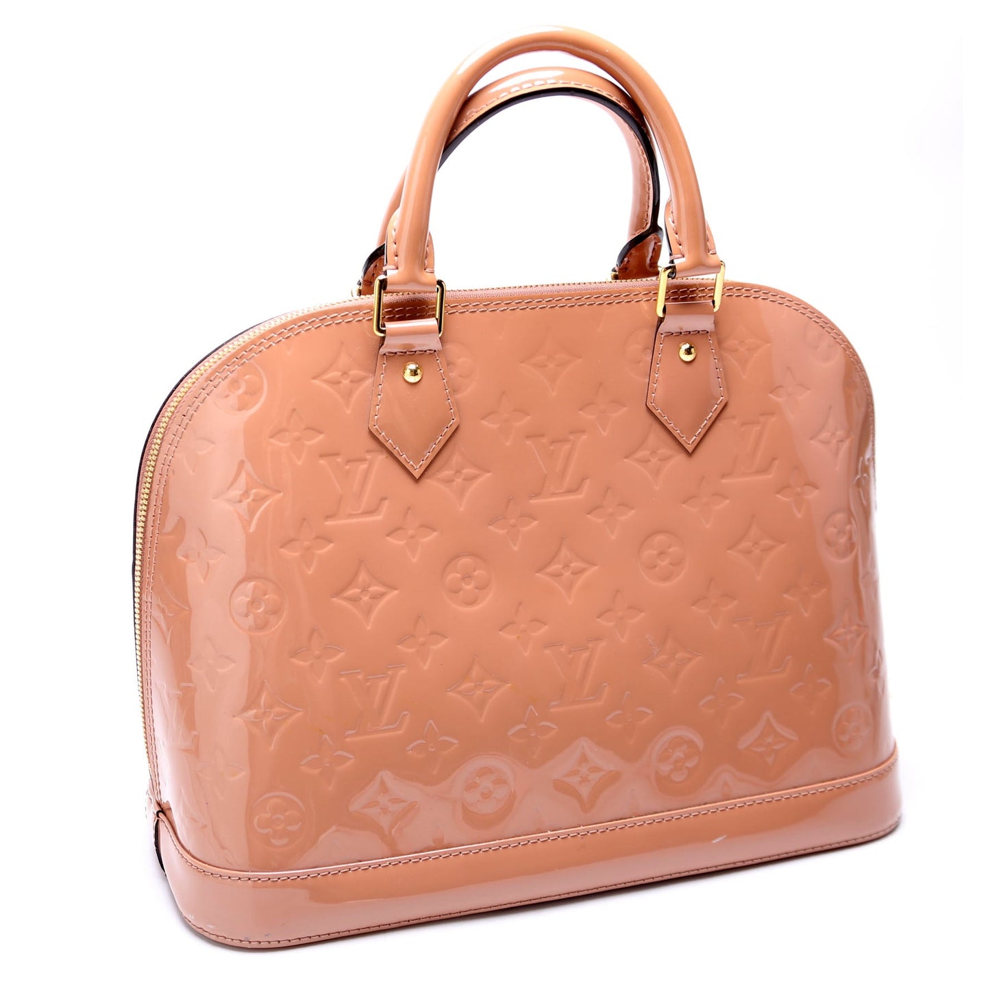 Louis Vuitton Alma PM Nude Vernis Handbag