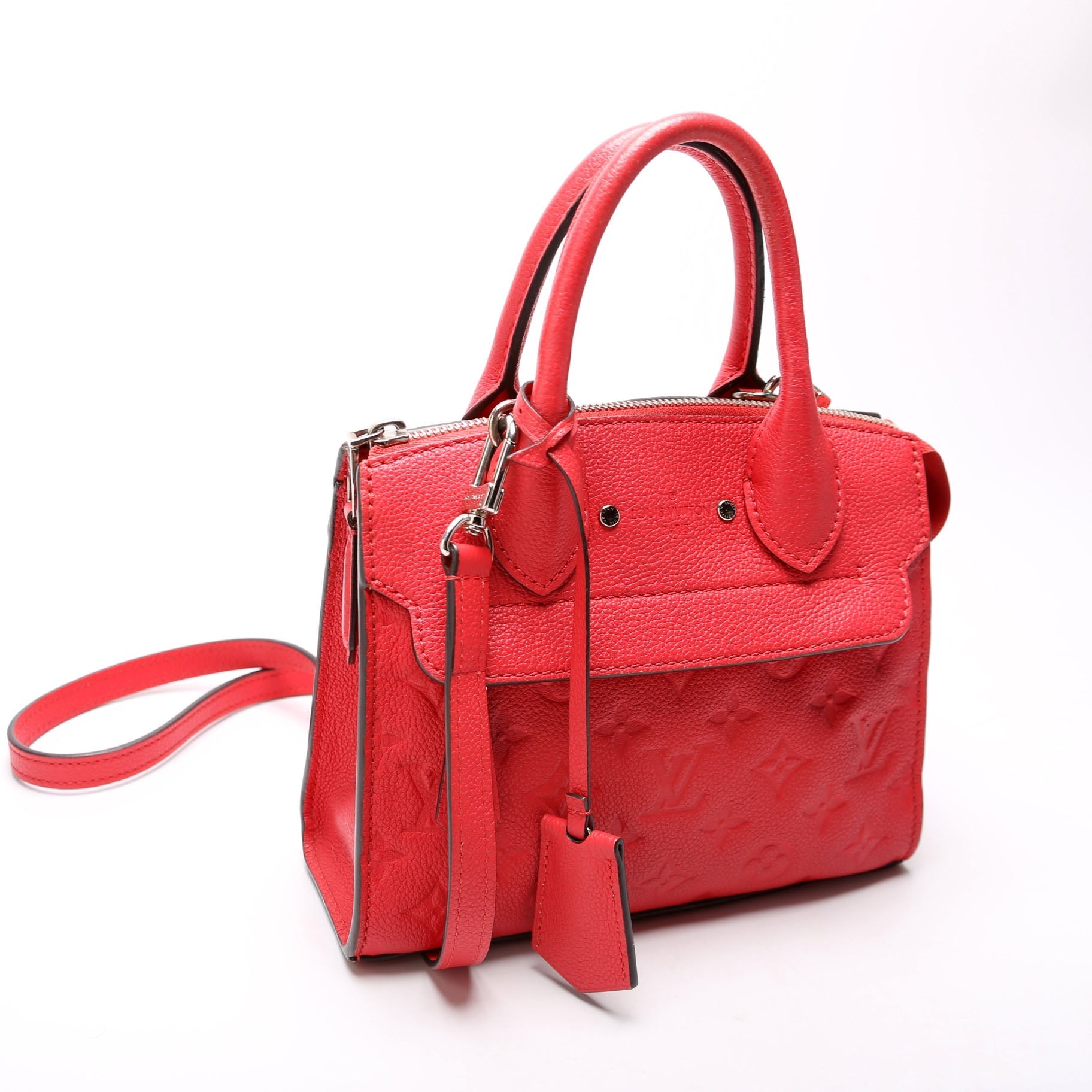 Louis Vuitton Pont-Neuf Empreinte Red Mini Bag