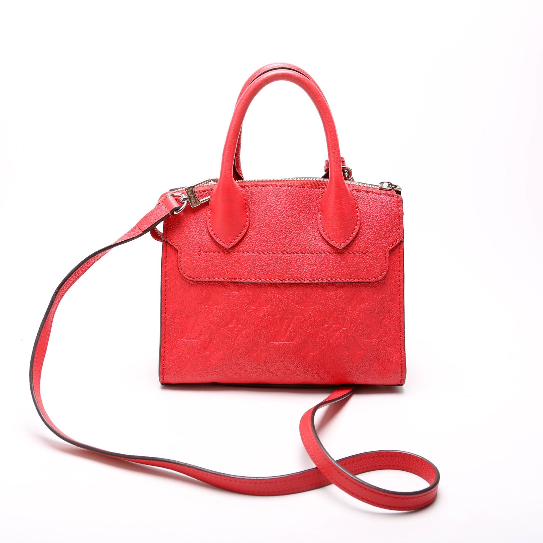 Louis Vuitton Pont-Neuf Empreinte Red Mini Bag