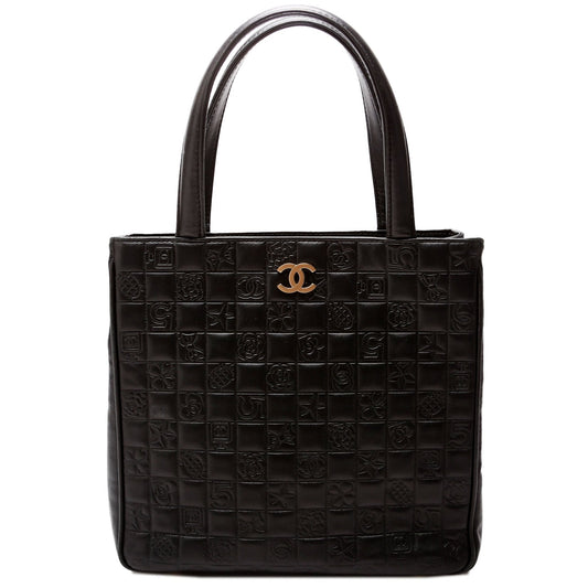 Chanel PRECIOUS SYMBOL SHOPPING LAM 8M A Tote Bag