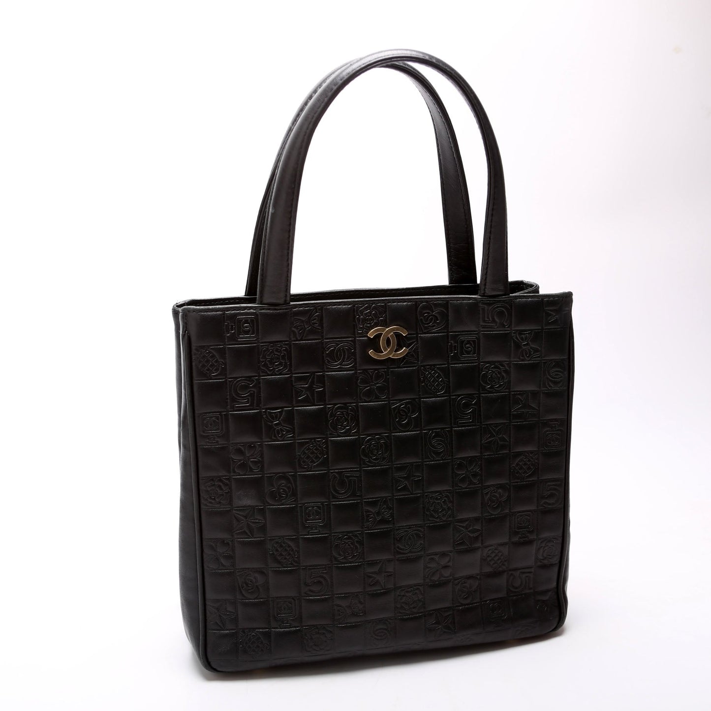 Chanel PRECIOUS SYMBOL SHOPPING LAM 8M A Tote Bag