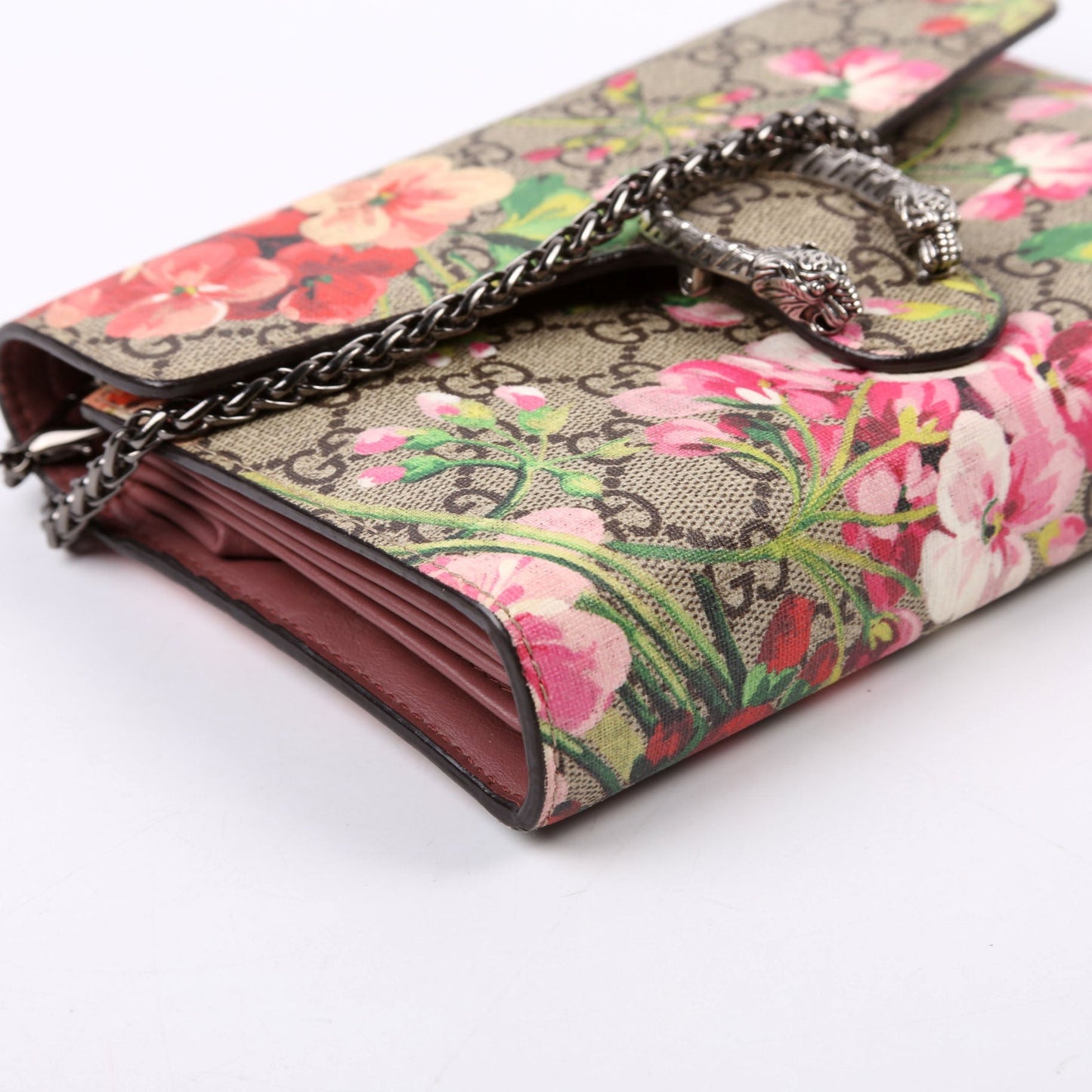 Gucci Blooms Chain Wallet Case Chain Wallet