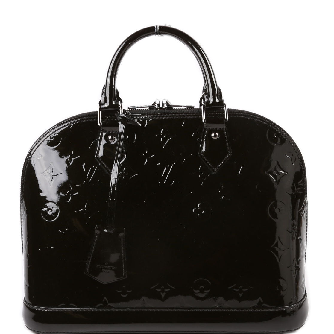 Louis Vuitton Alma PM Vernis Black Handbag
