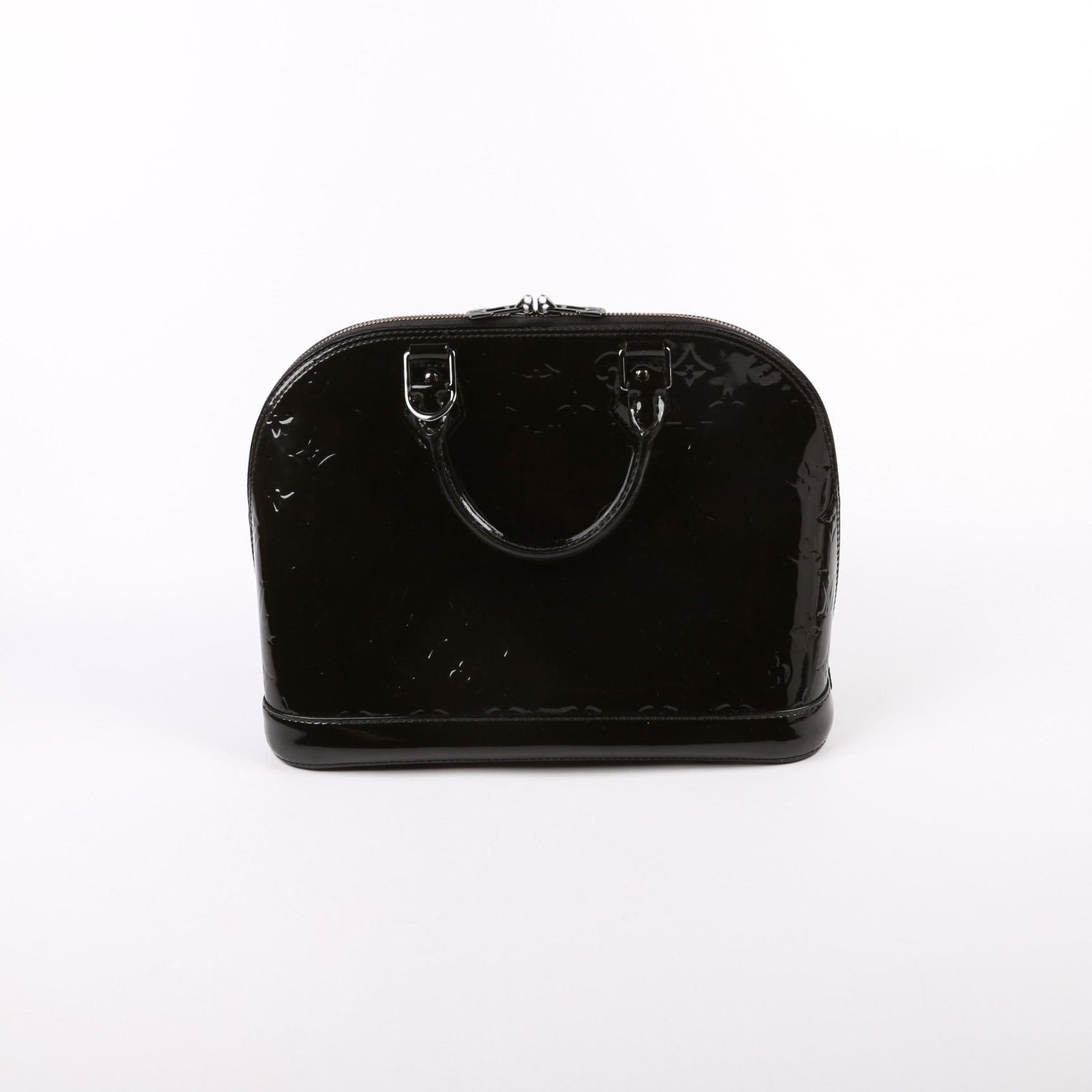 Louis Vuitton Alma PM Vernis Black Handbag